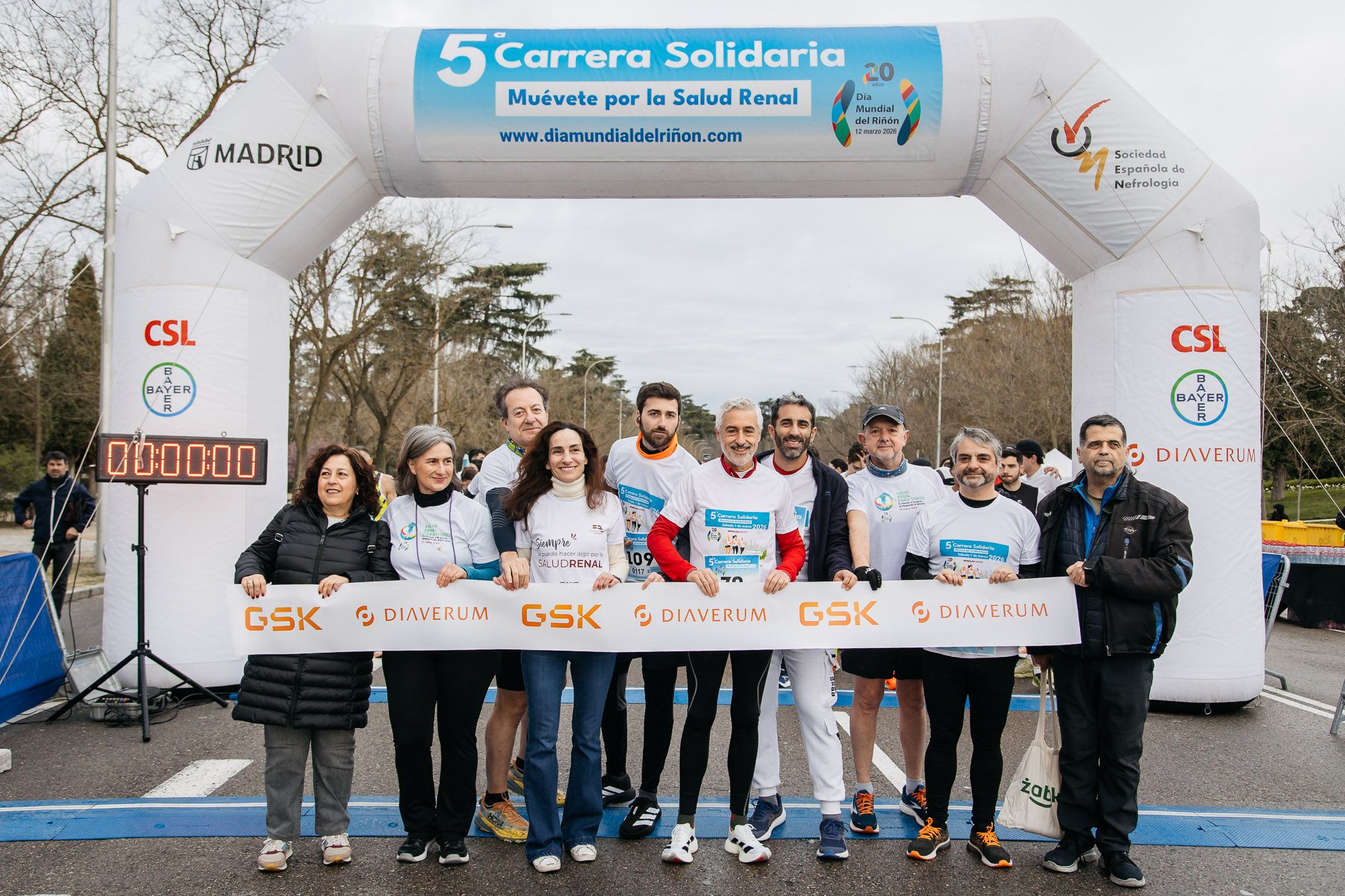 Carrera Solidaria "Muévete por la Salud Renal" carrera salida y meta Late mi Lente 1