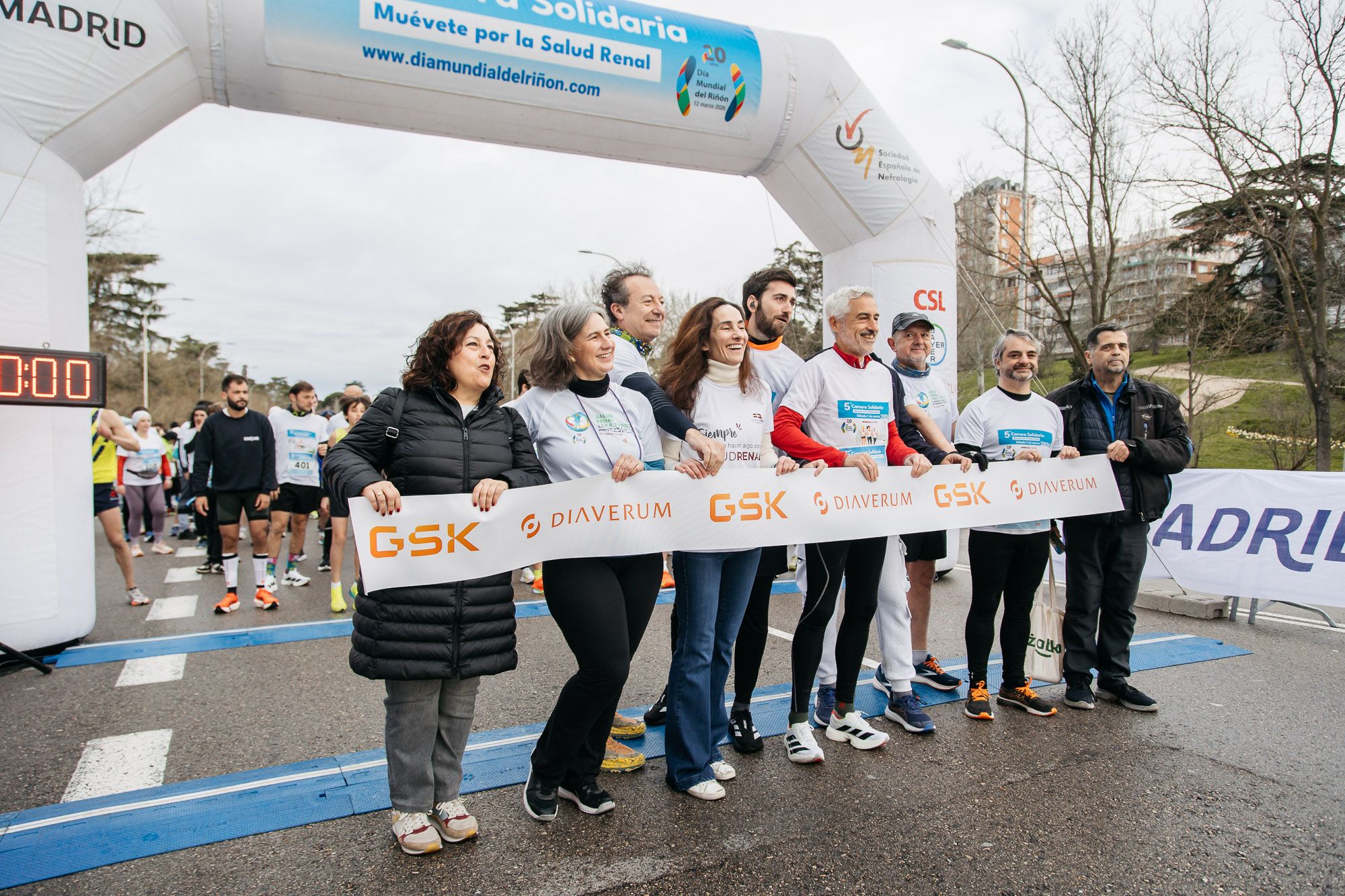 Carrera Solidaria "Muévete por la Salud Renal" carrera salida y meta Late mi Lente 3