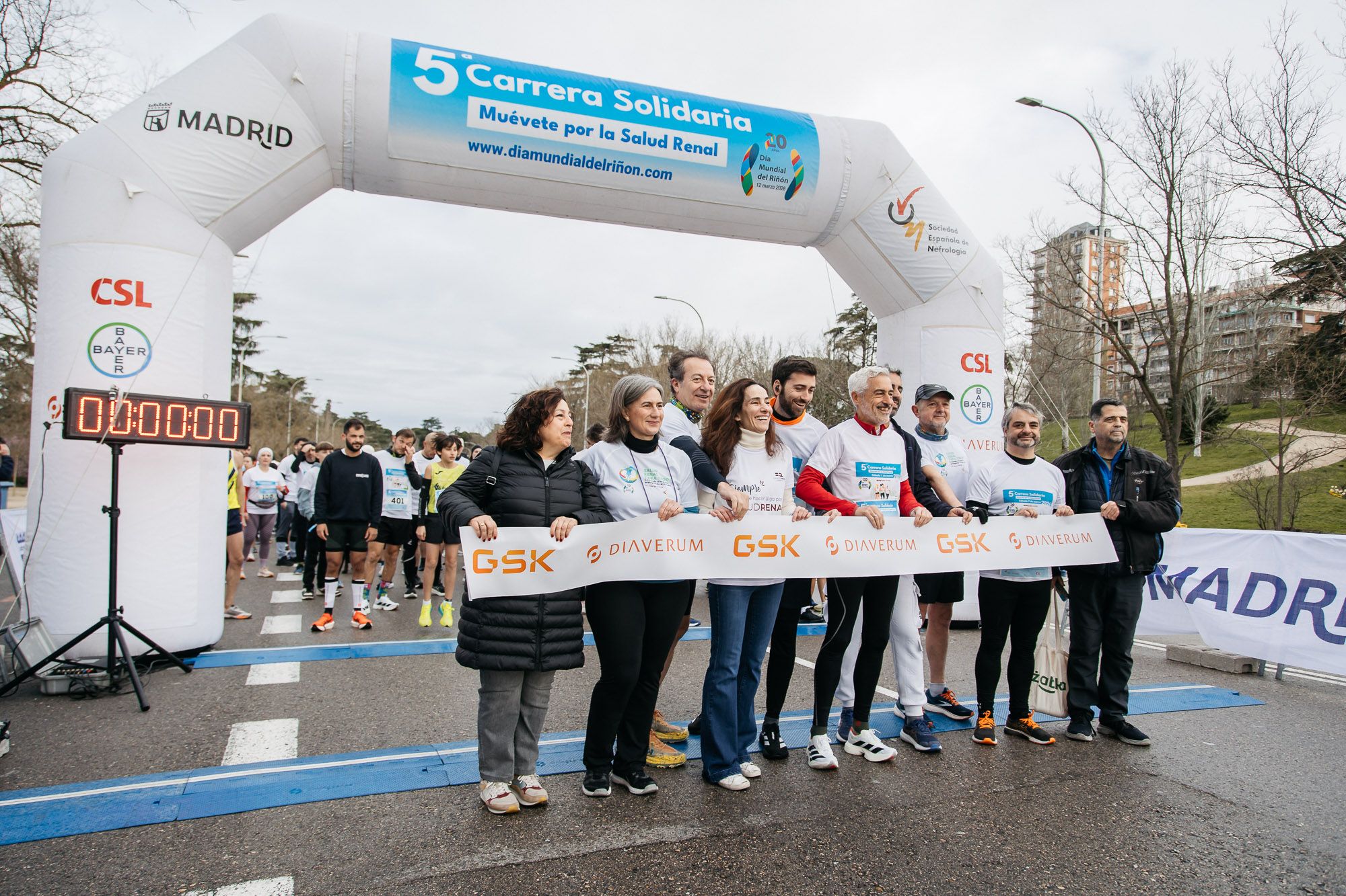 Carrera Solidaria "Muévete por la Salud Renal" carrera salida y meta Late mi Lente 4