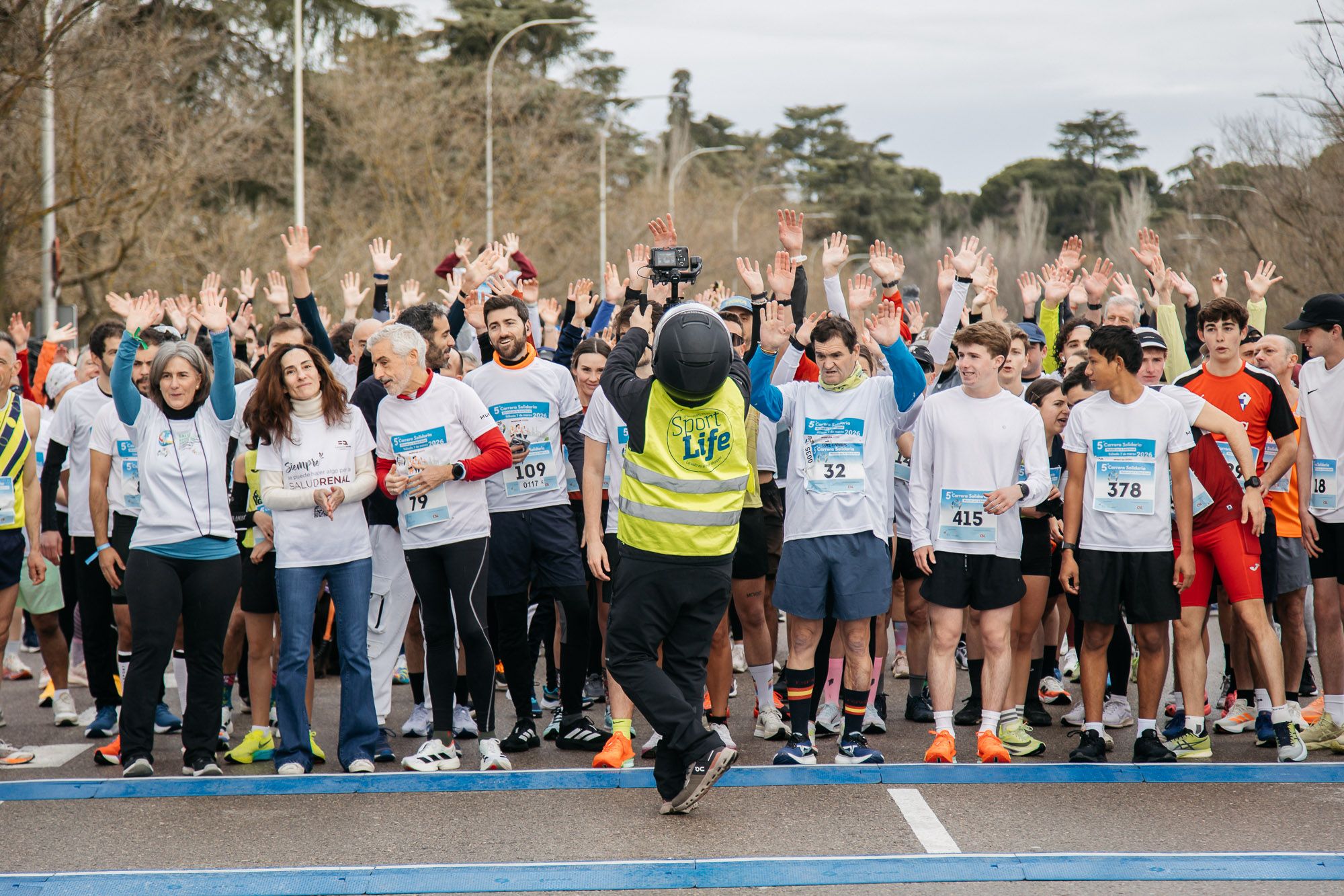 Carrera Solidaria "Muévete por la Salud Renal" carrera salida y meta Late mi Lente 5