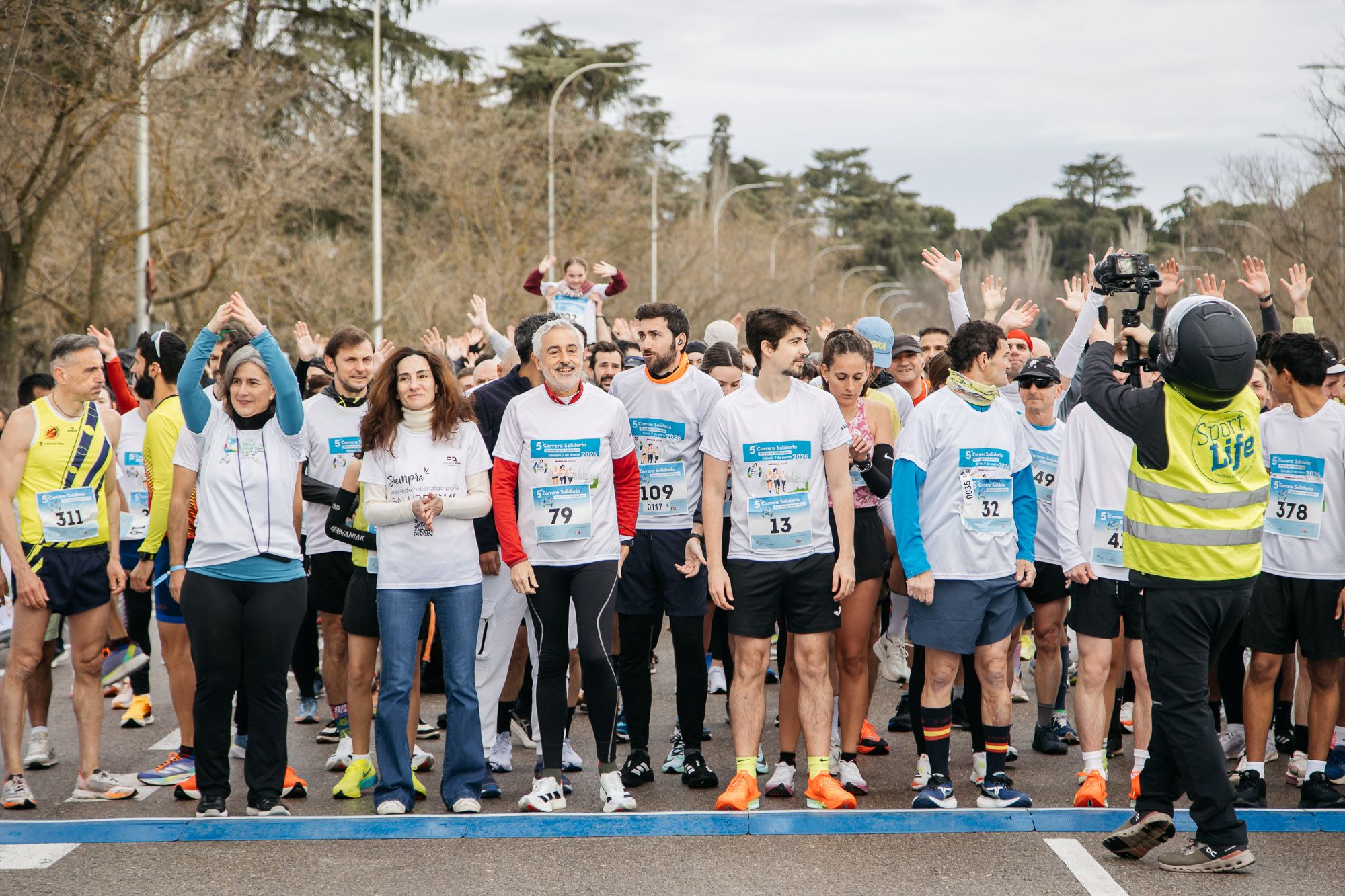 Carrera Solidaria "Muévete por la Salud Renal" carrera salida y meta Late mi Lente 6