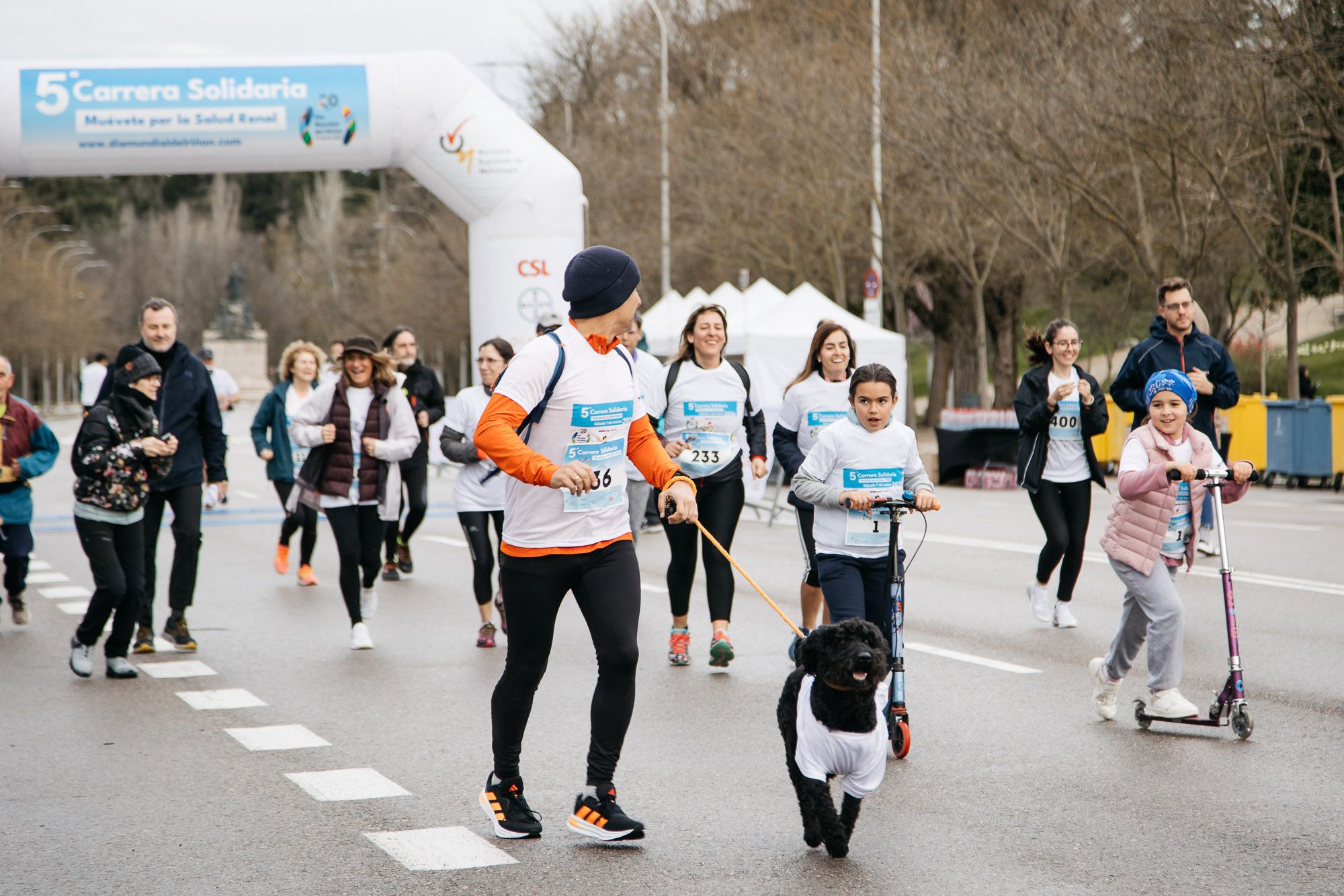 Carrera Solidaria "Muévete por la Salud Renal" carrera salida y meta Late mi Lente 14