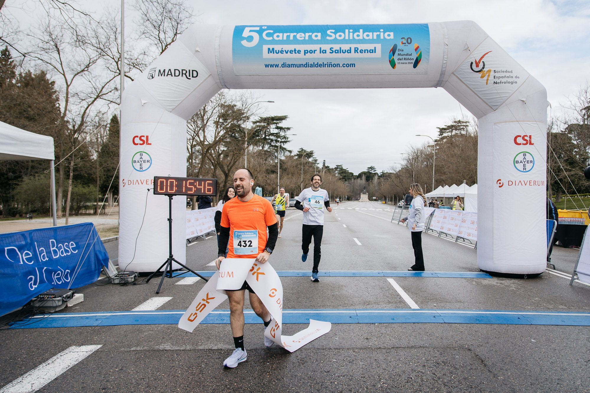 Carrera Solidaria "Muévete por la Salud Renal" carrera salida y meta Late mi Lente 20