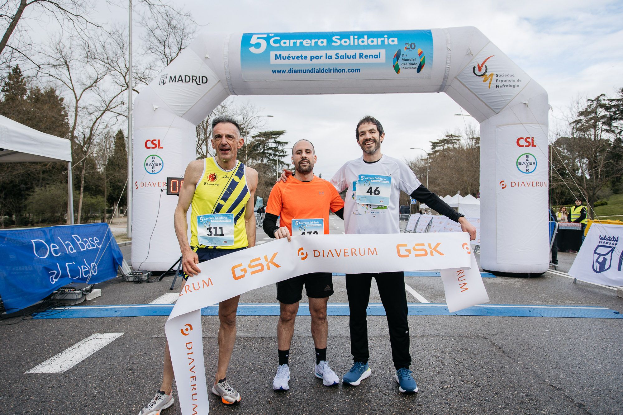 Carrera Solidaria "Muévete por la Salud Renal" carrera salida y meta Late mi Lente 25