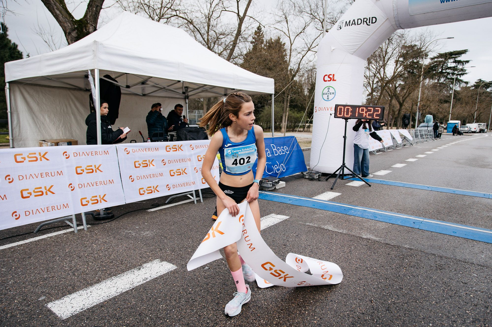 Carrera Solidaria "Muévete por la Salud Renal" carrera salida y meta Late mi Lente 42