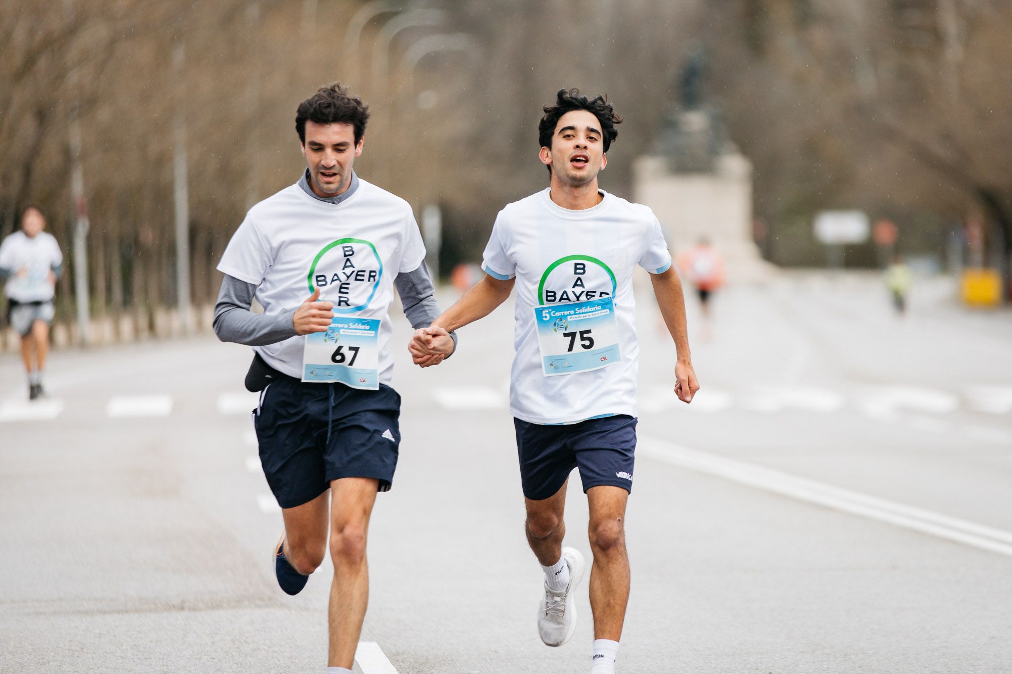 Carrera Solidaria "Muévete por la Salud Renal" carrera salida y meta Late mi Lente 55