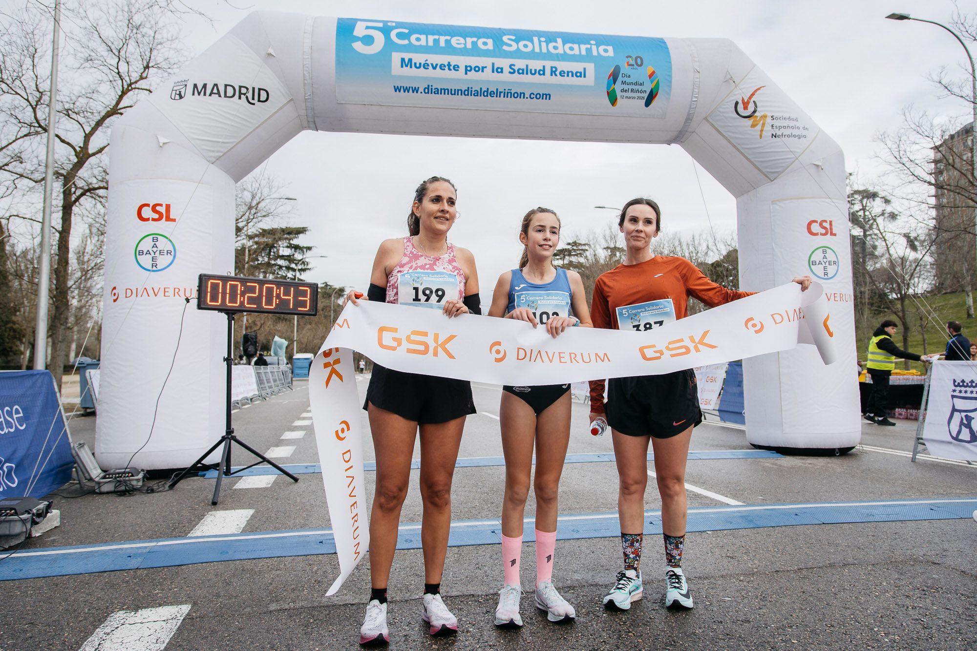 Carrera Solidaria "Muévete por la Salud Renal" carrera salida y meta Late mi Lente 59