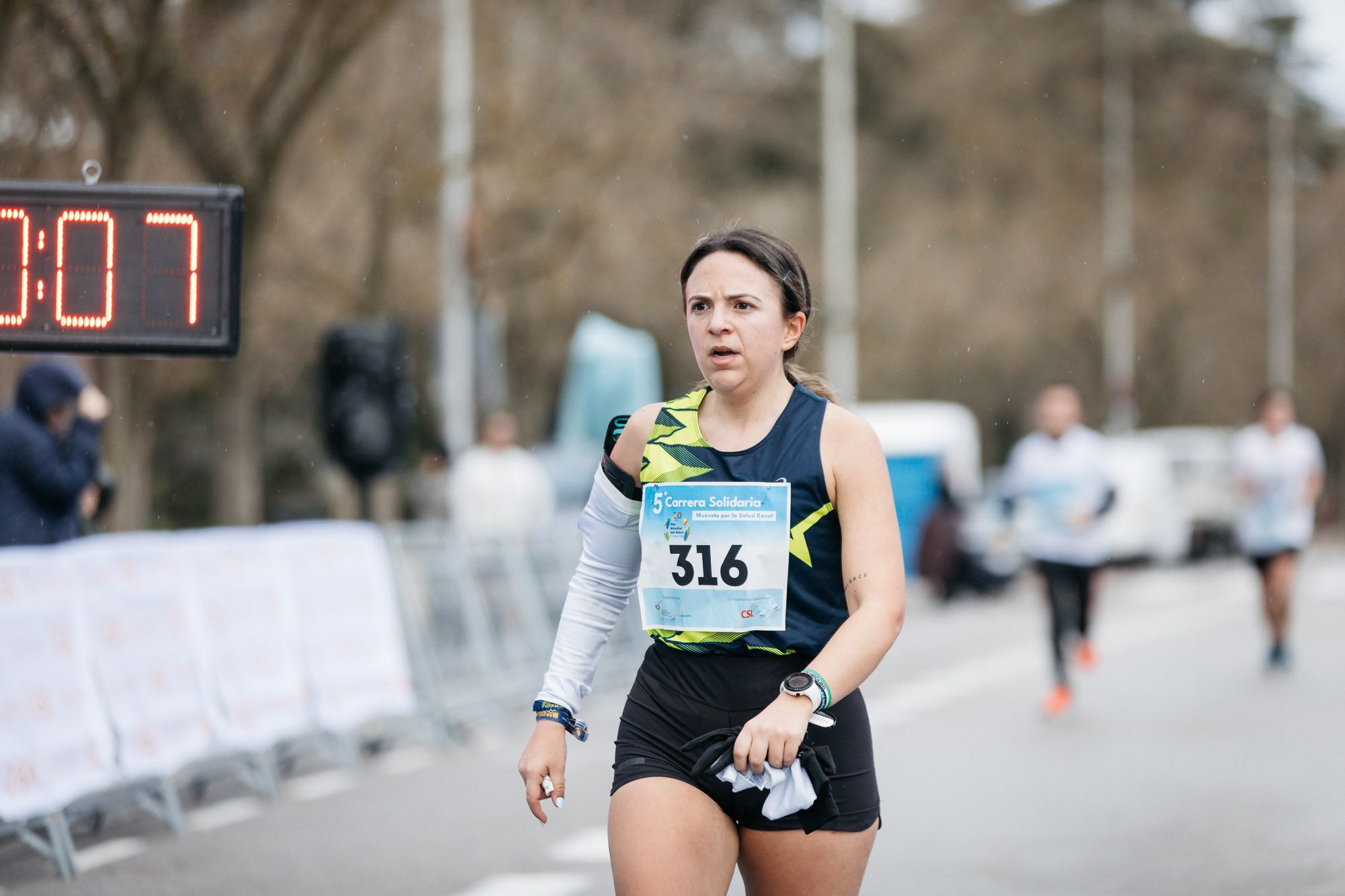 Carrera Solidaria "Muévete por la Salud Renal" carrera salida y meta Late mi Lente 60