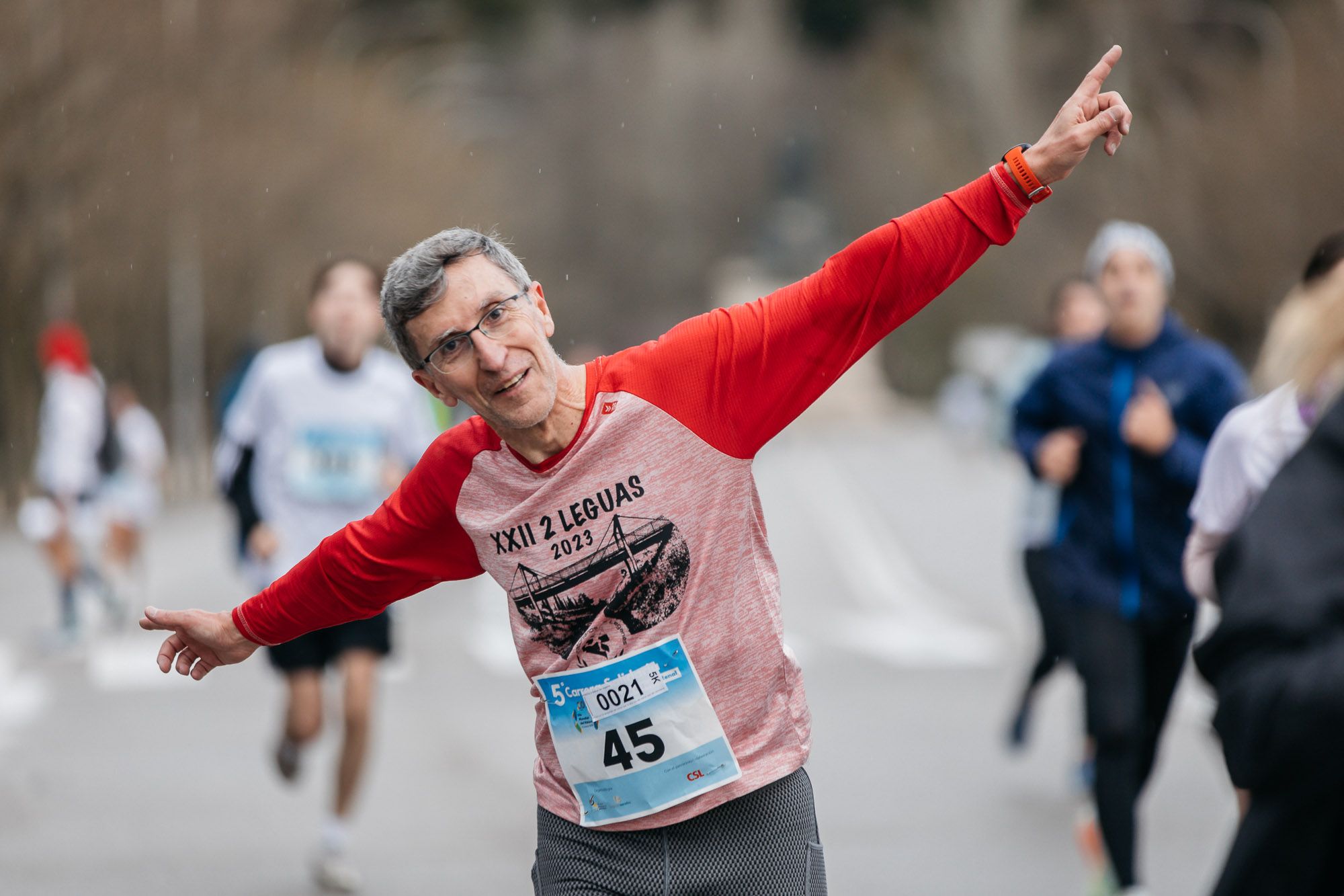 Carrera Solidaria "Muévete por la Salud Renal" carrera salida y meta Late mi Lente 98