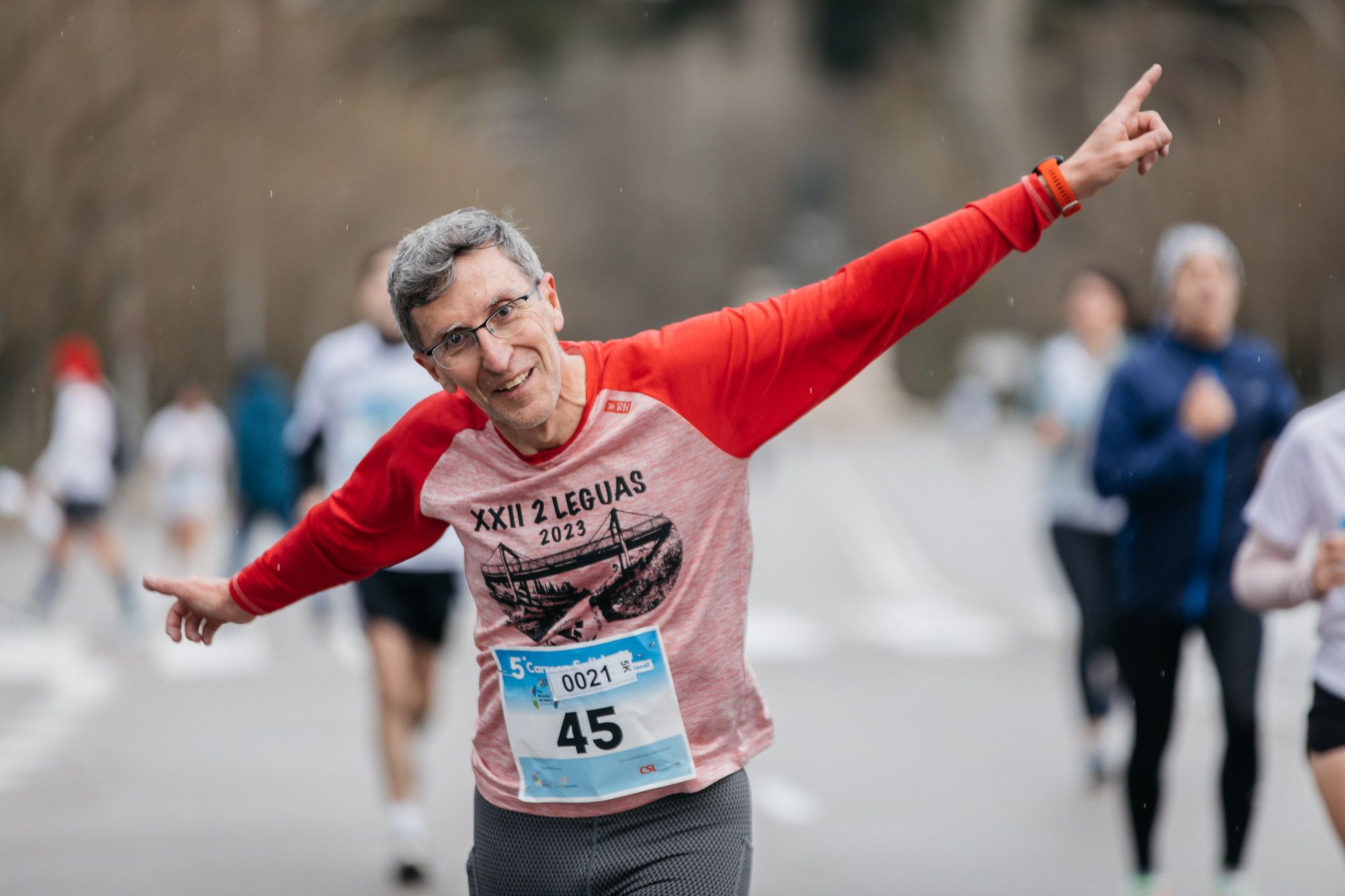 Carrera Solidaria "Muévete por la Salud Renal" carrera salida y meta Late mi Lente 99