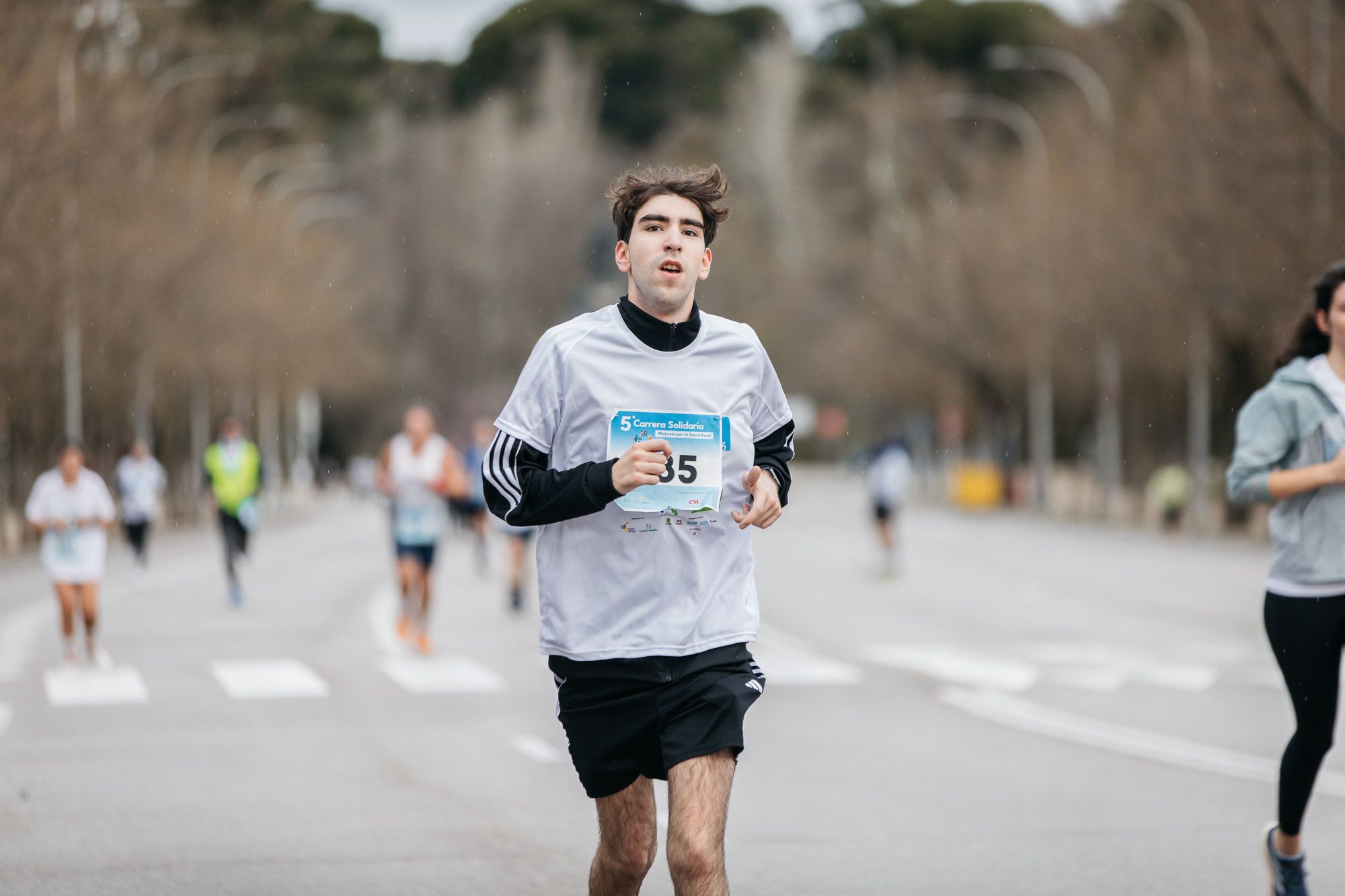 Carrera Solidaria "Muévete por la Salud Renal" carrera salida y meta Late mi Lente 100
