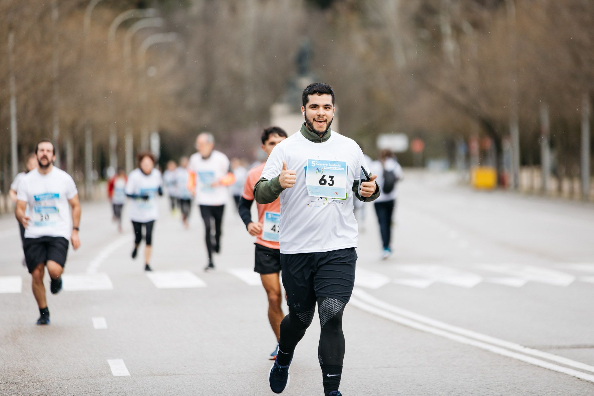 Carrera Solidaria "Muévete por la Salud Renal" carrera salida y meta Late mi Lente 107