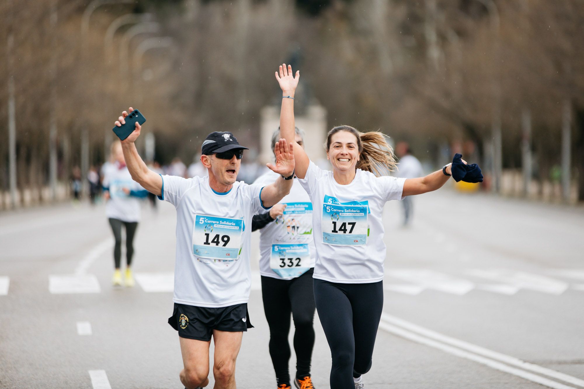 Carrera Solidaria "Muévete por la Salud Renal" carrera salida y meta Late mi Lente 121