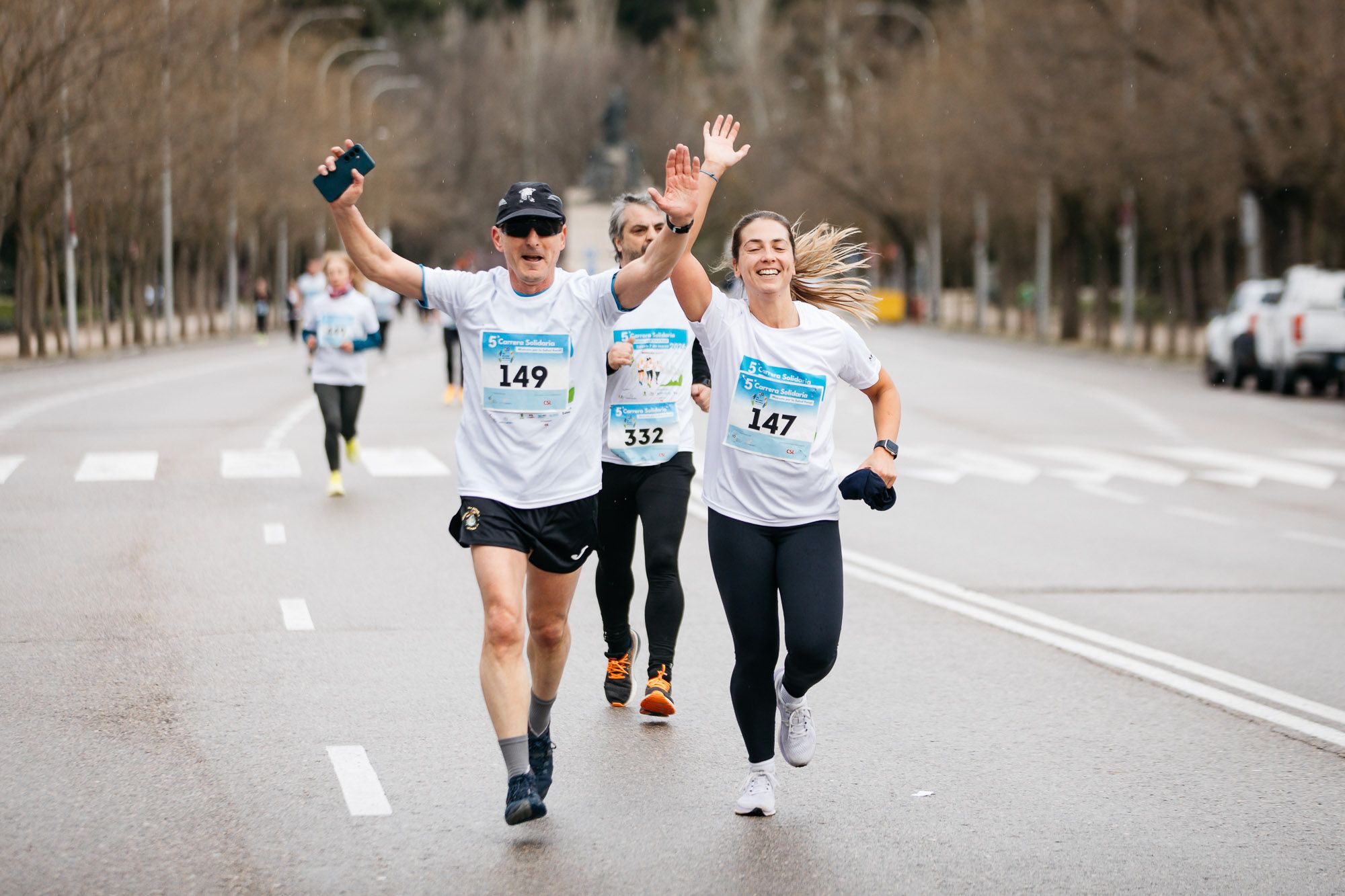 Carrera Solidaria "Muévete por la Salud Renal" carrera salida y meta Late mi Lente 123