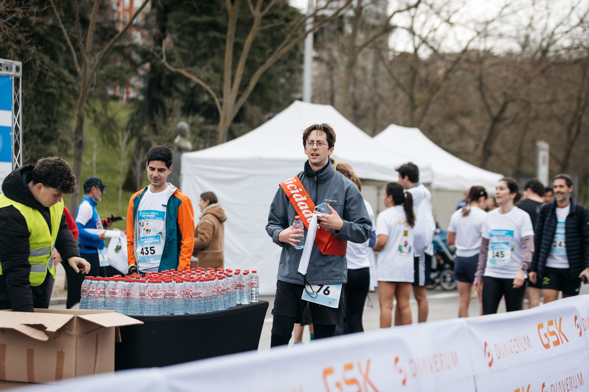 Carrera Solidaria "Muévete por la Salud Renal" carrera salida y meta Late mi Lente 131