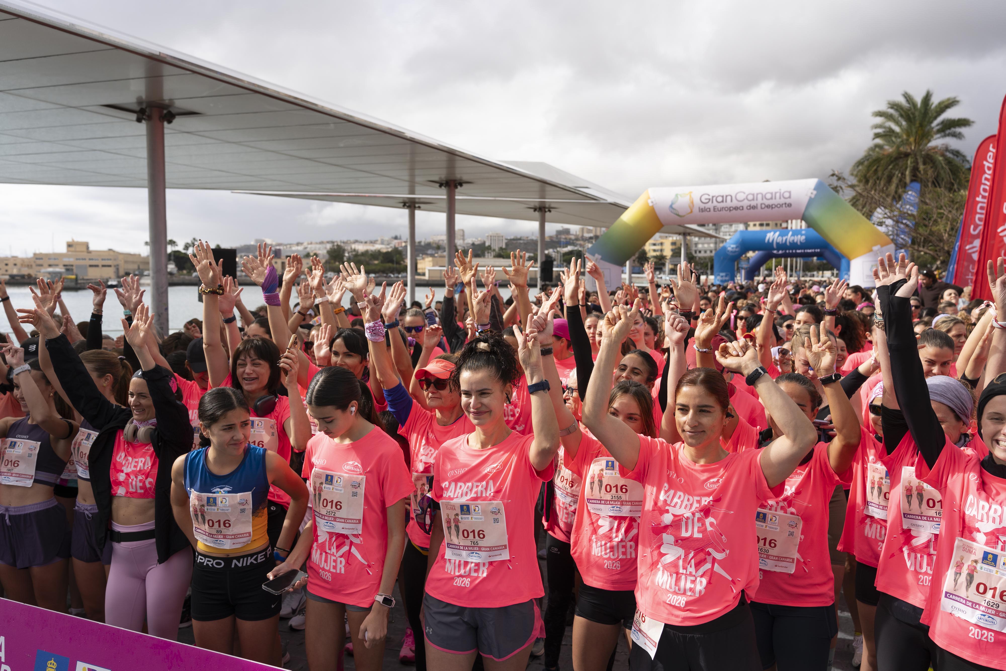 Las mejores fotos de la Carrera de la Mujer Central Lechera Asturiana de Gran Canaria 2026. Alex Basha   36