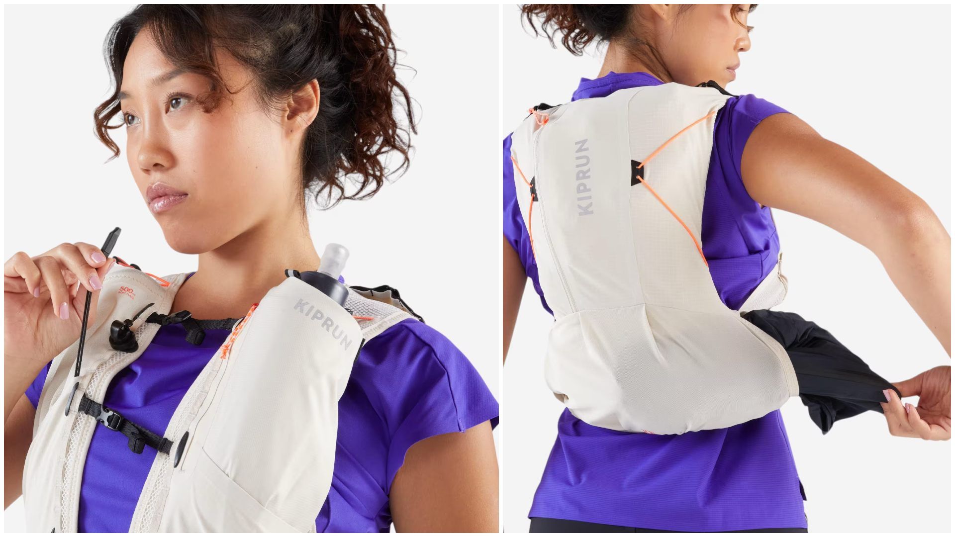 Mochila trail running KIPRUN 900.