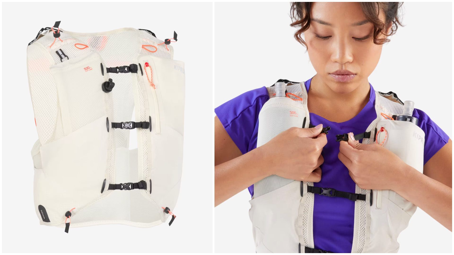 Mochila trail running KIPRUN 900.