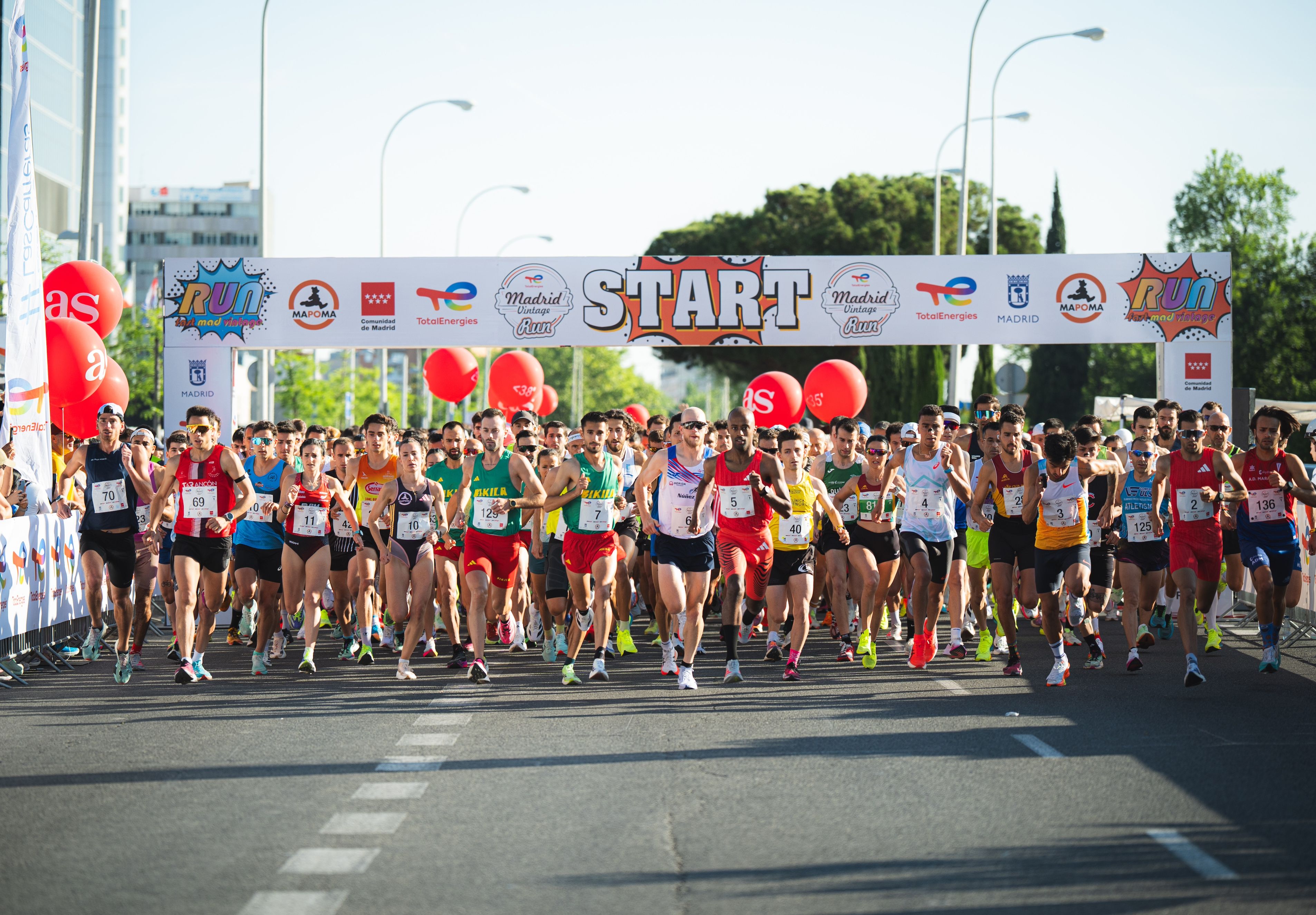 Salida de la Vintage Run