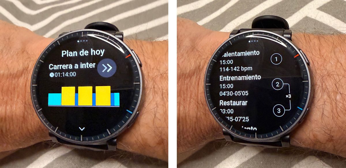 entrenamiento previo intervalos