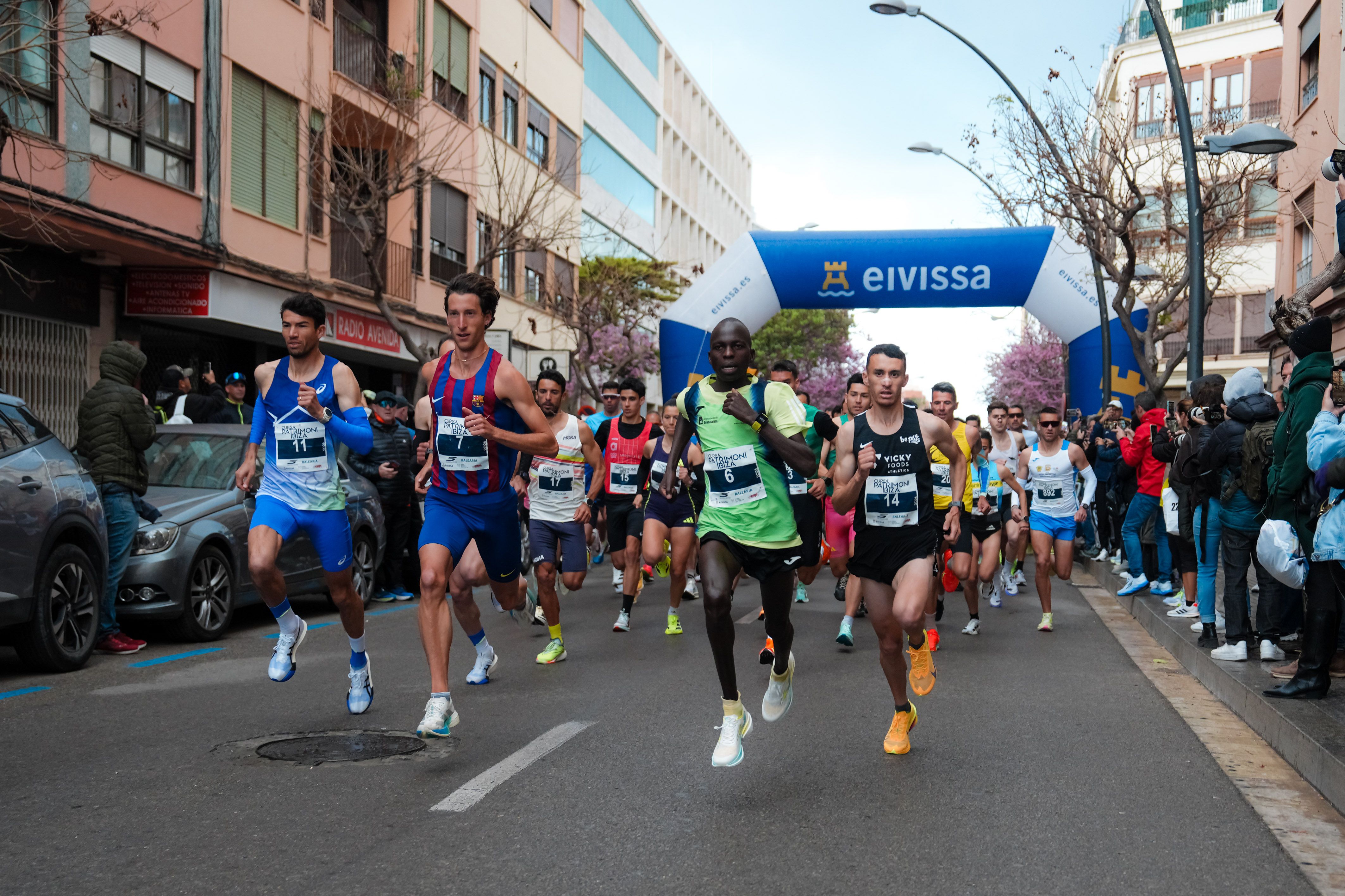 La Cursa Patrimoni de Ibiza ha deparado grandes marcas en su edición de 2026 / Foto: Sportmedia Agency