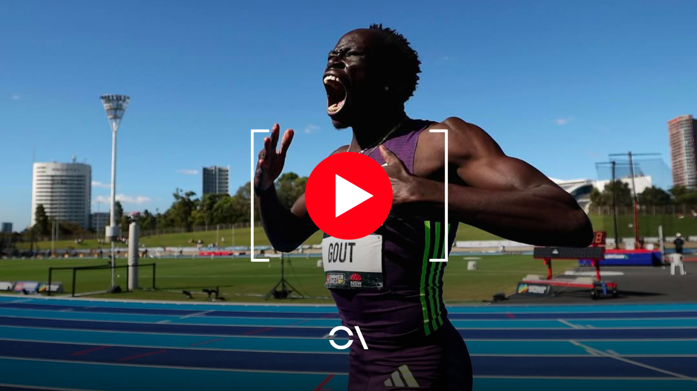 Disfruta del nuevo récord del mundo Sub20 de Gout Gout. AUSTRALIAN ATHLETICS.