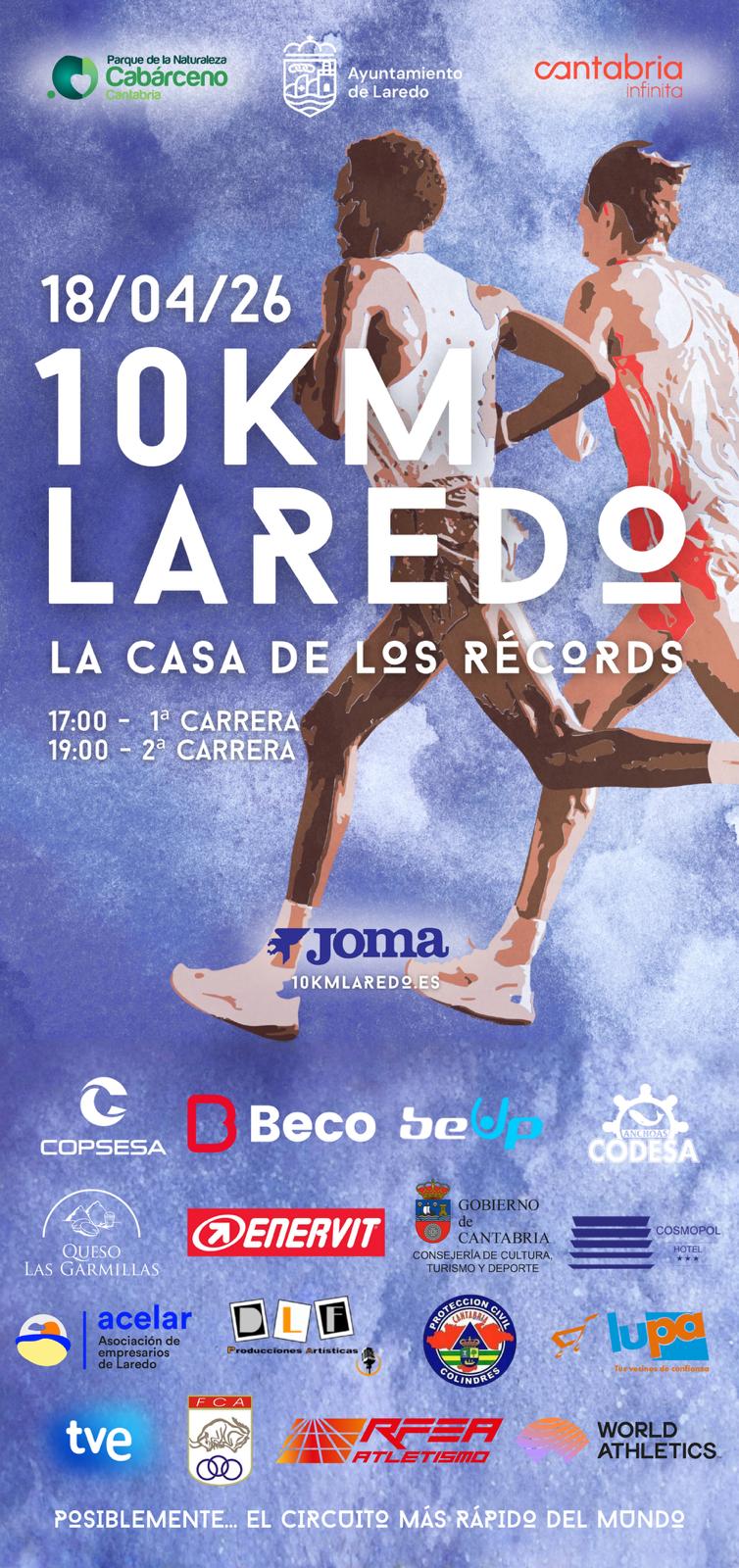 10 Km de Laredo 2026 promete emociones fuertes