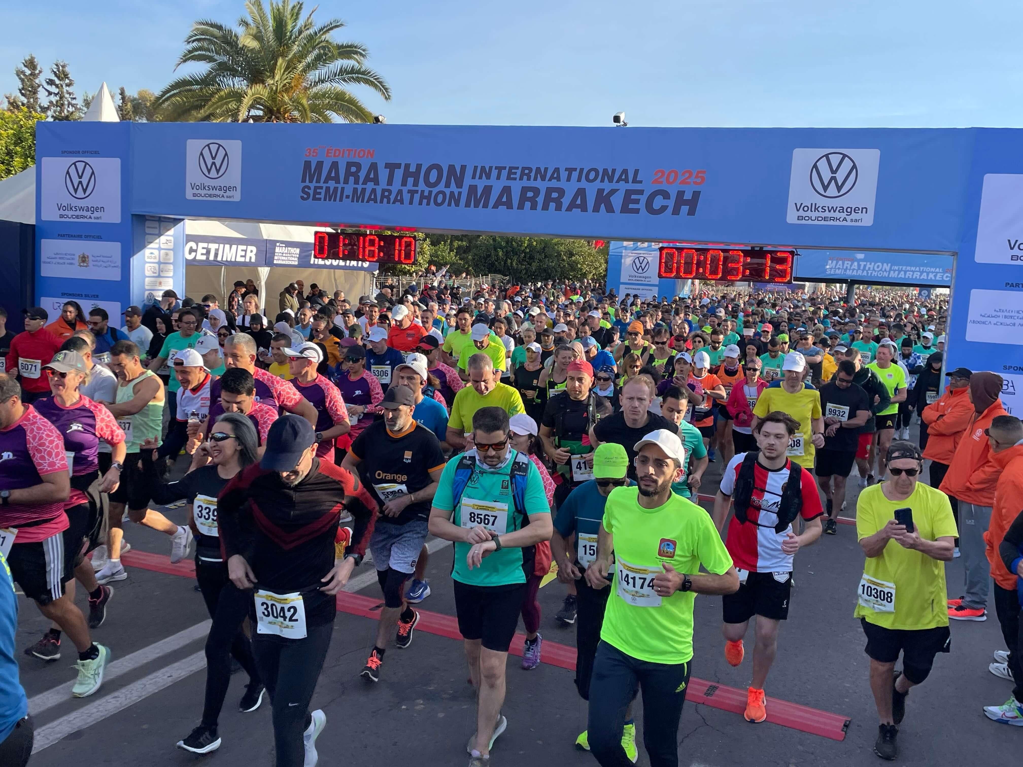 Medio Maratón de Marrakech
