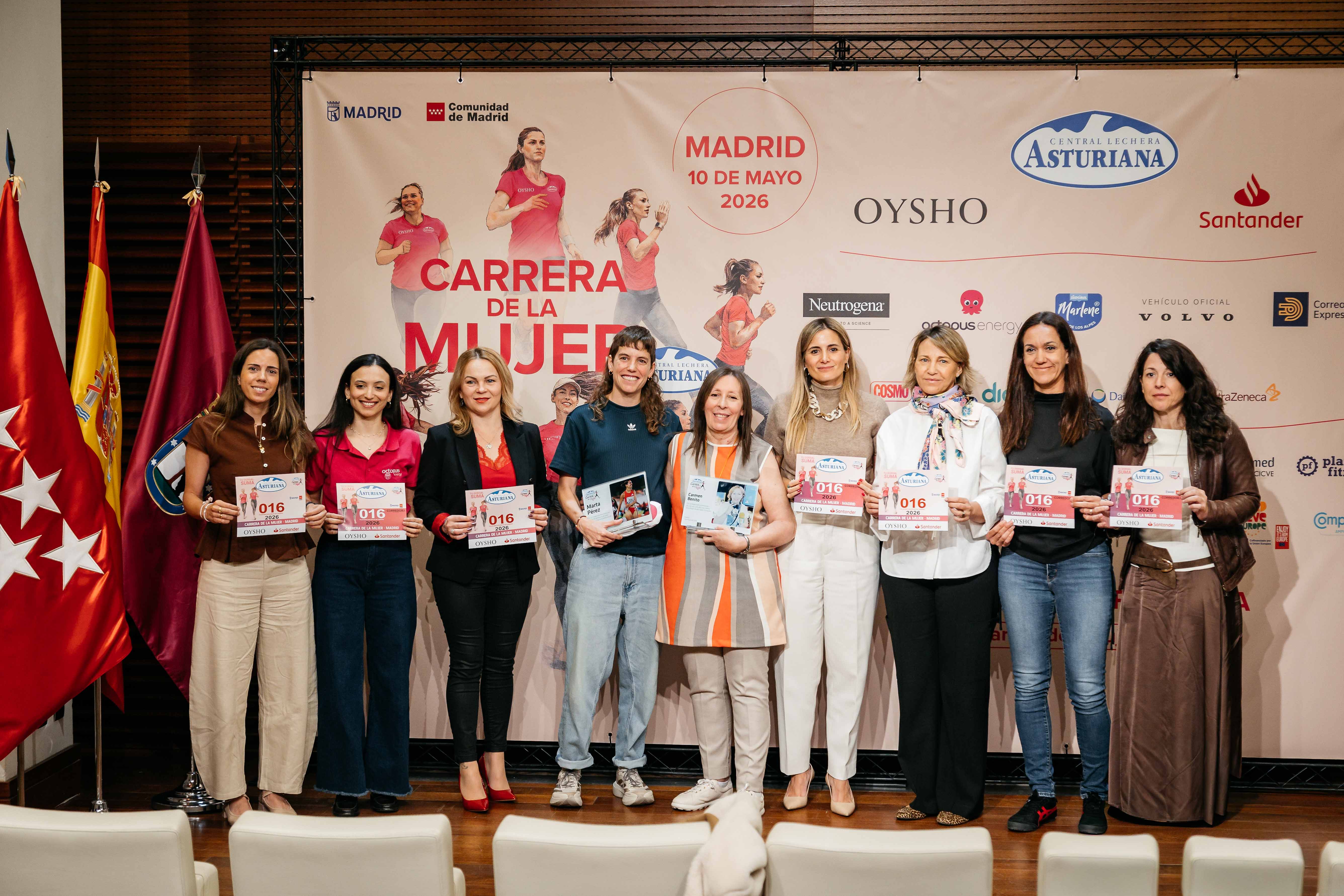 Presentación de la Carrera de la Mujer Central Lechera Asturiana 2026 de Madrid