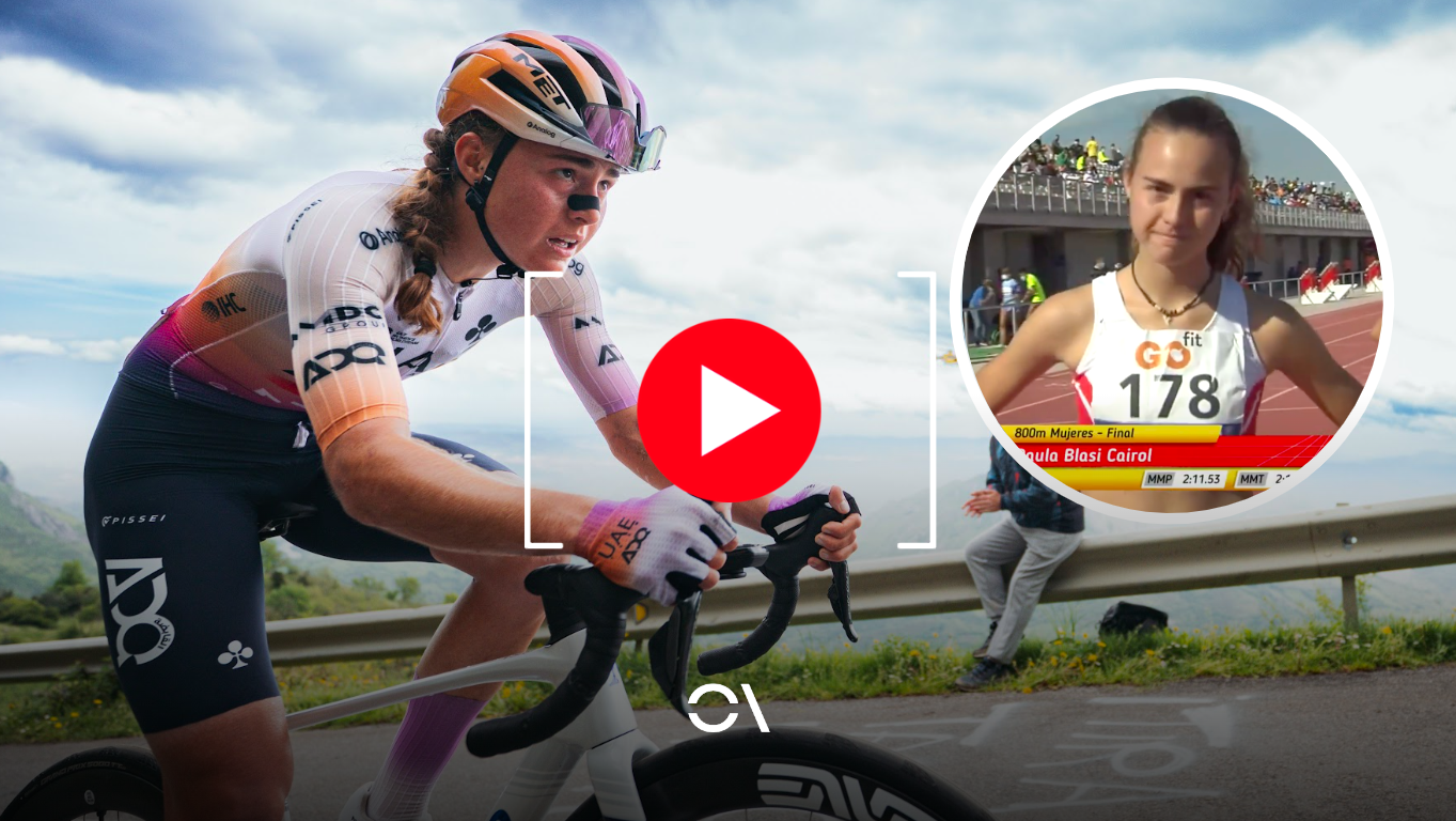 El triunfo de Paula Blasi en los 800 metros del Campeonato de España Sub 18 de 2020.
