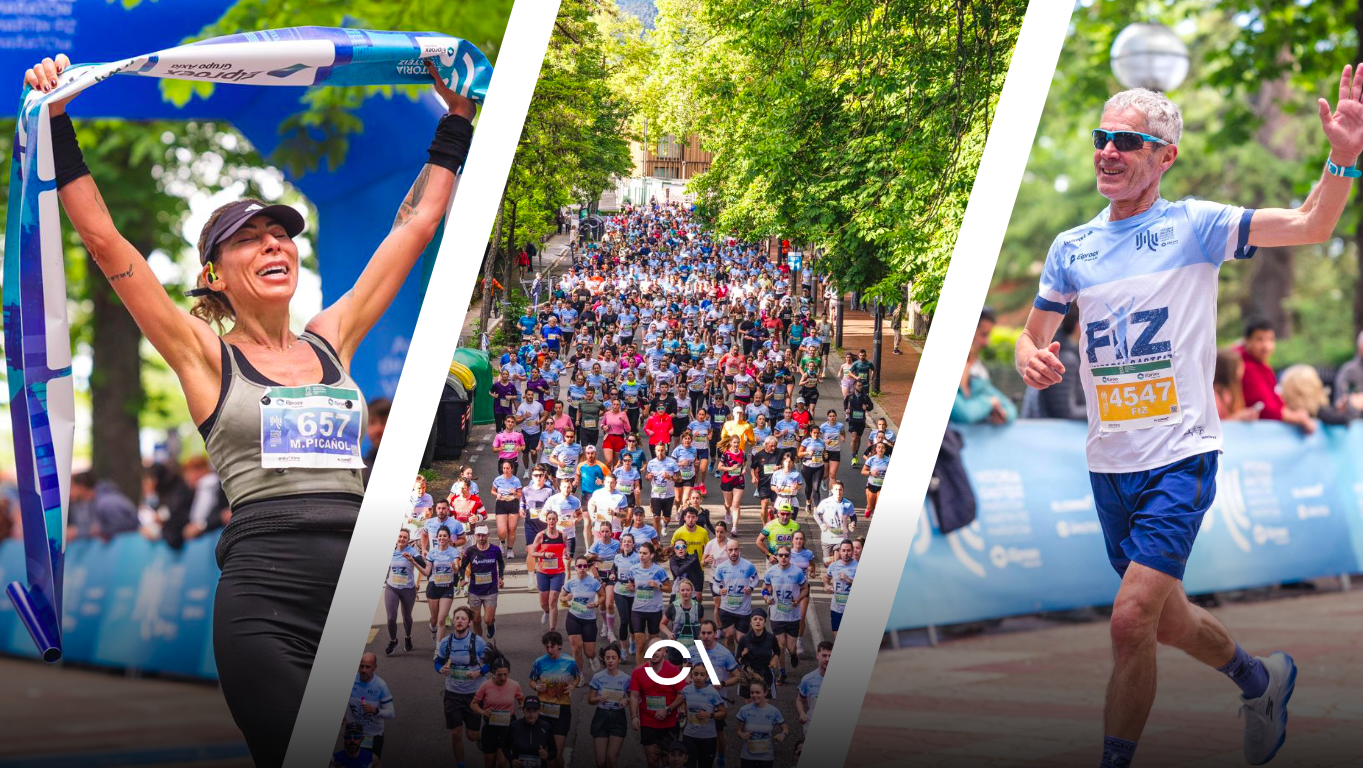 El Maratón Martín Fiz bate récords en Vitoria-Gasteiz con más de 5.400 corredores