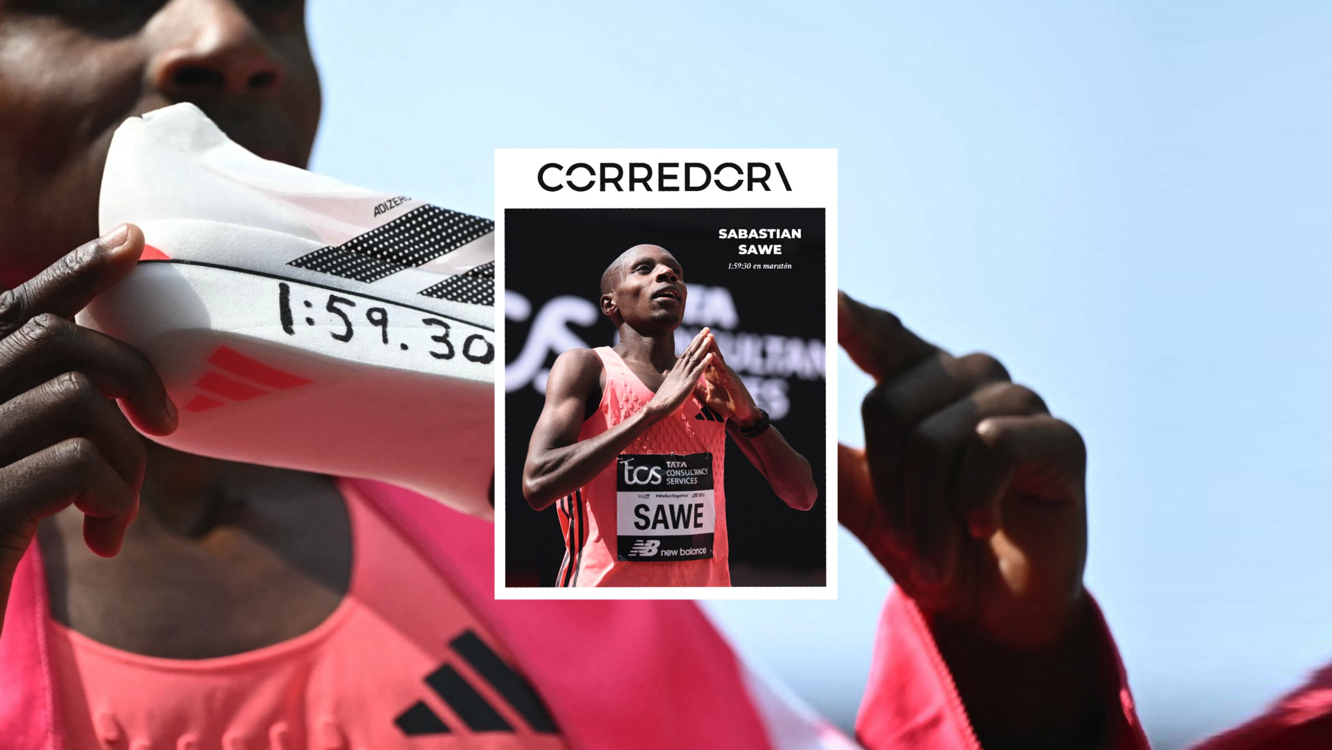 Sebastian Sawe es el protagonista del número 60 de la Revista Corredor. 