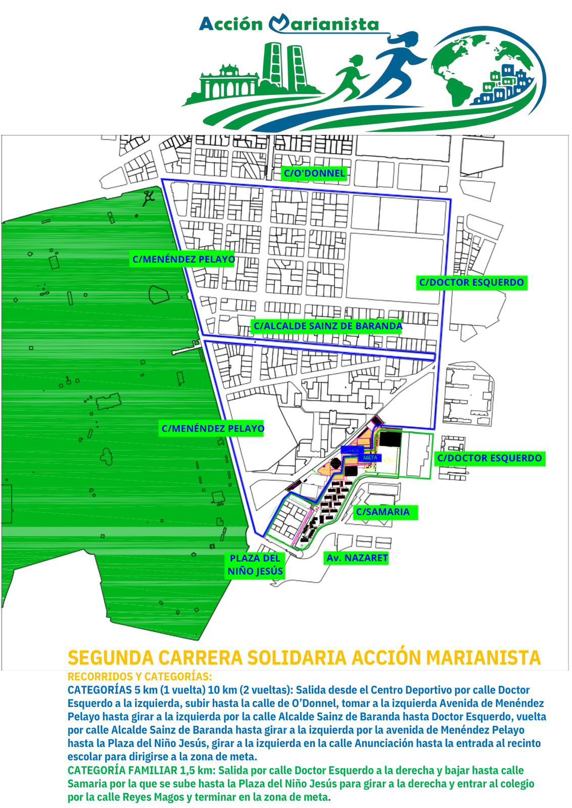 Estos son los recorridos y las categorías del evento
