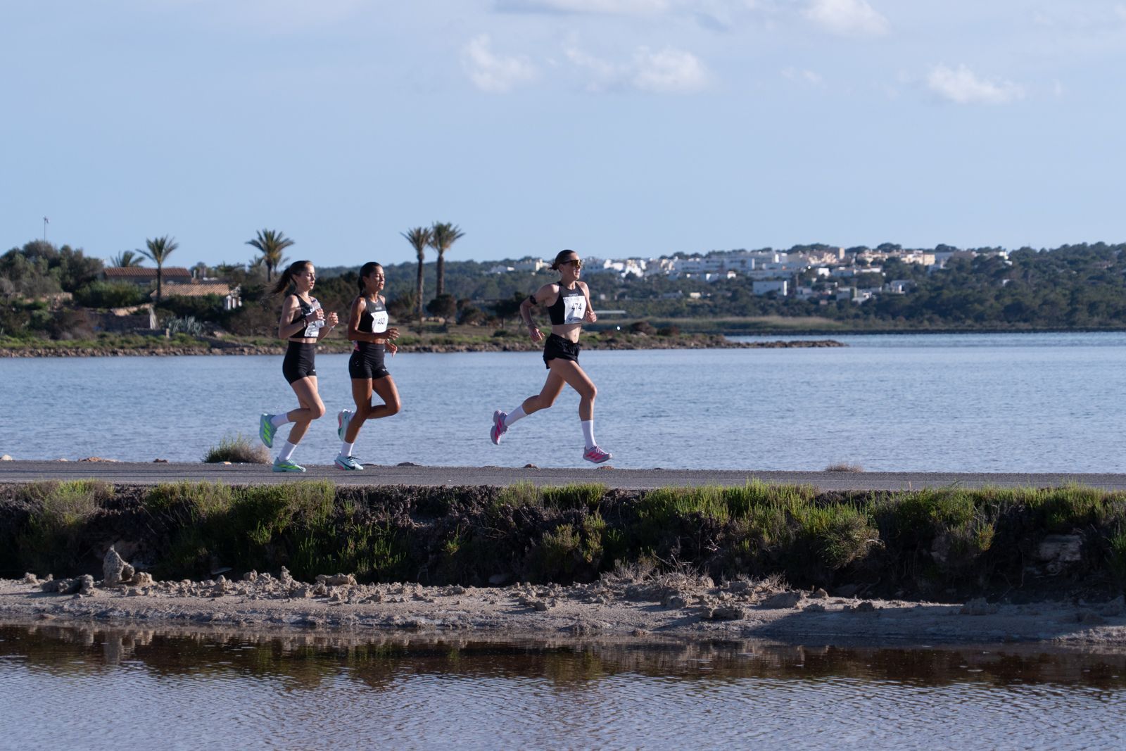 La Mitja Marató de Formentera nos permite correr en parajes bonitos como este.