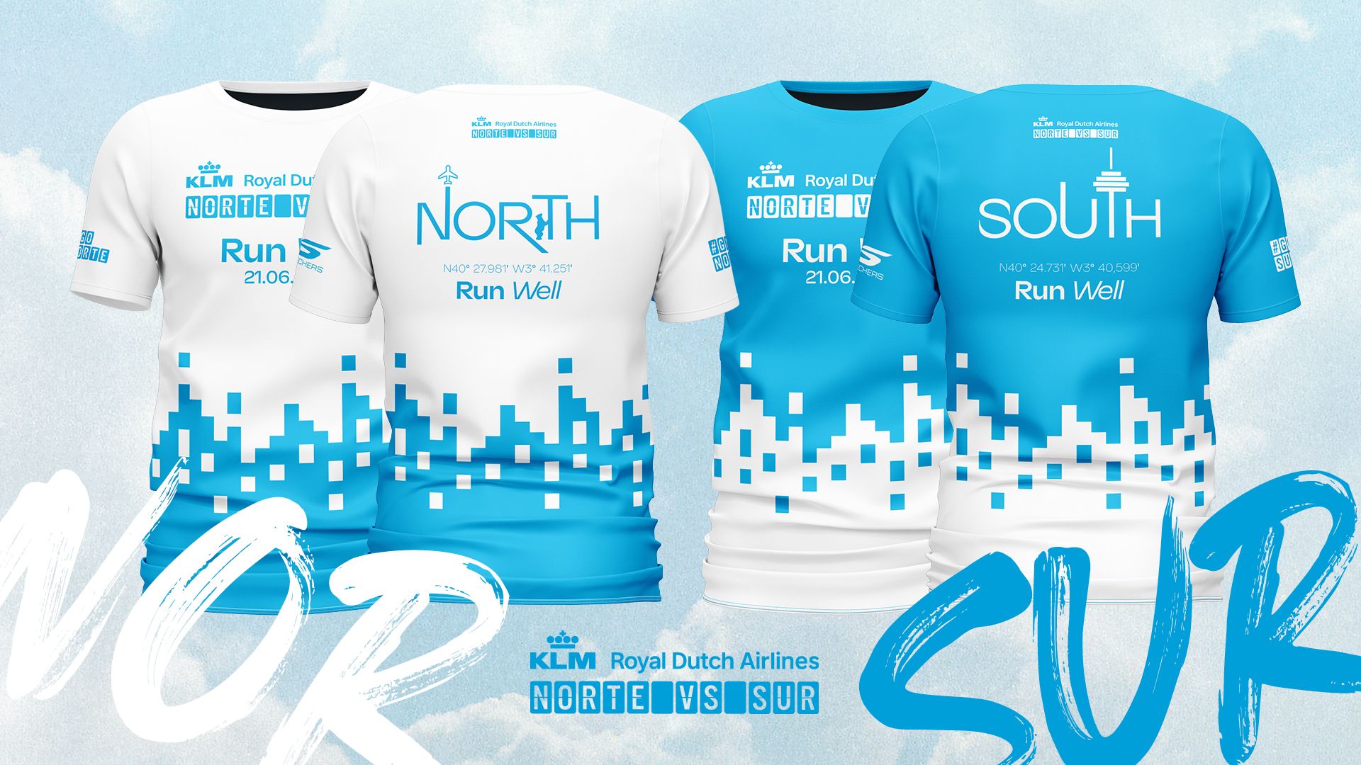 Así serán las camisetas de la próxima edición de KLM Norte vs Sur.