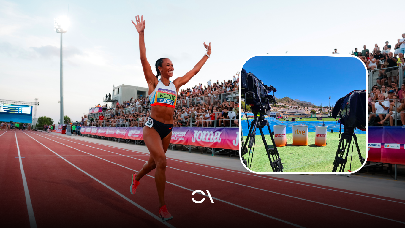 RTVE será la casa del atletismo durante 2026. SPORTMEDIA.
