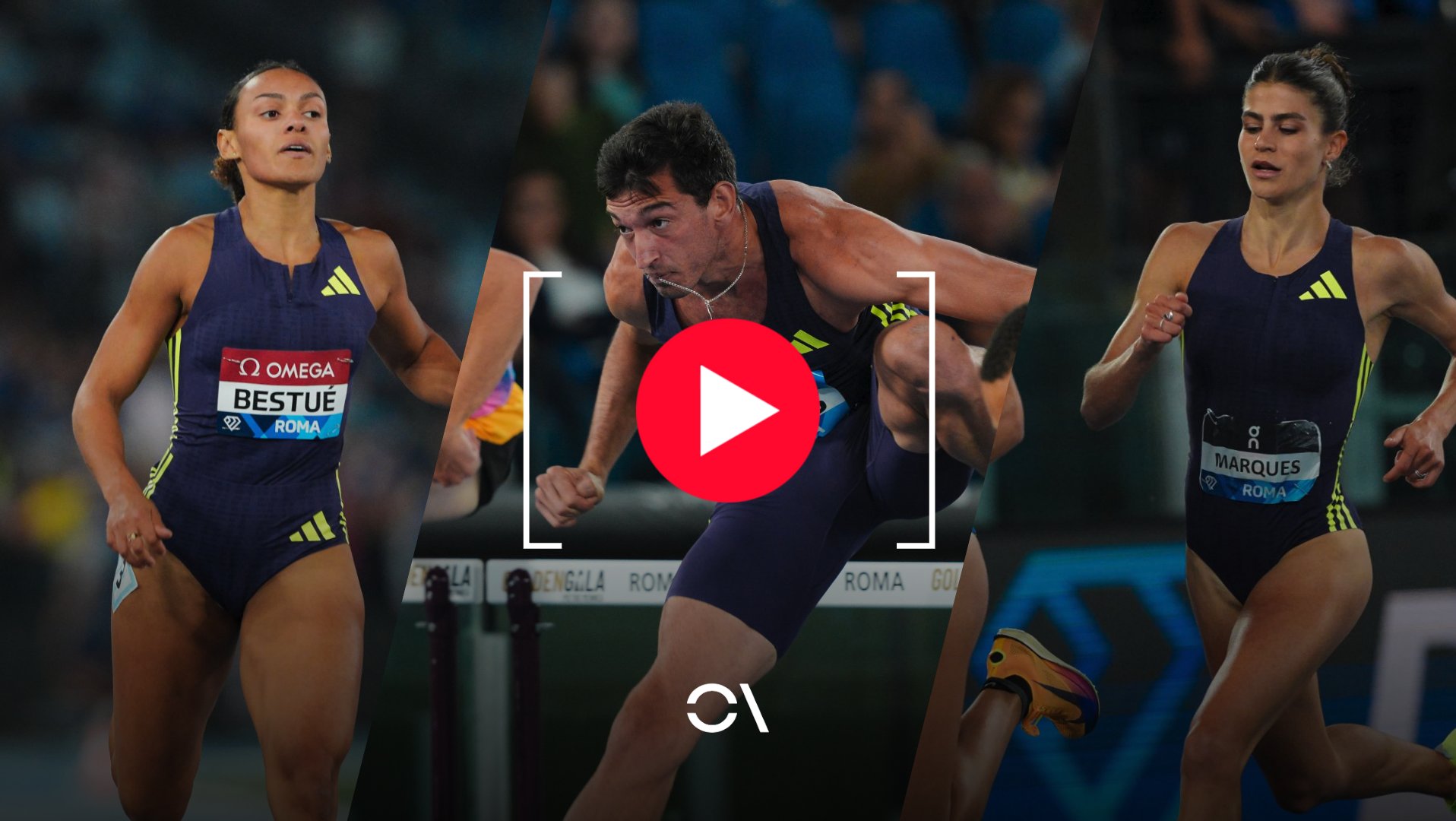 Los mejores momentos de la Diamond League de Roma con Quique Llopis, Jaël Bestué y Águeda Marqués. SPORTMEDIA.