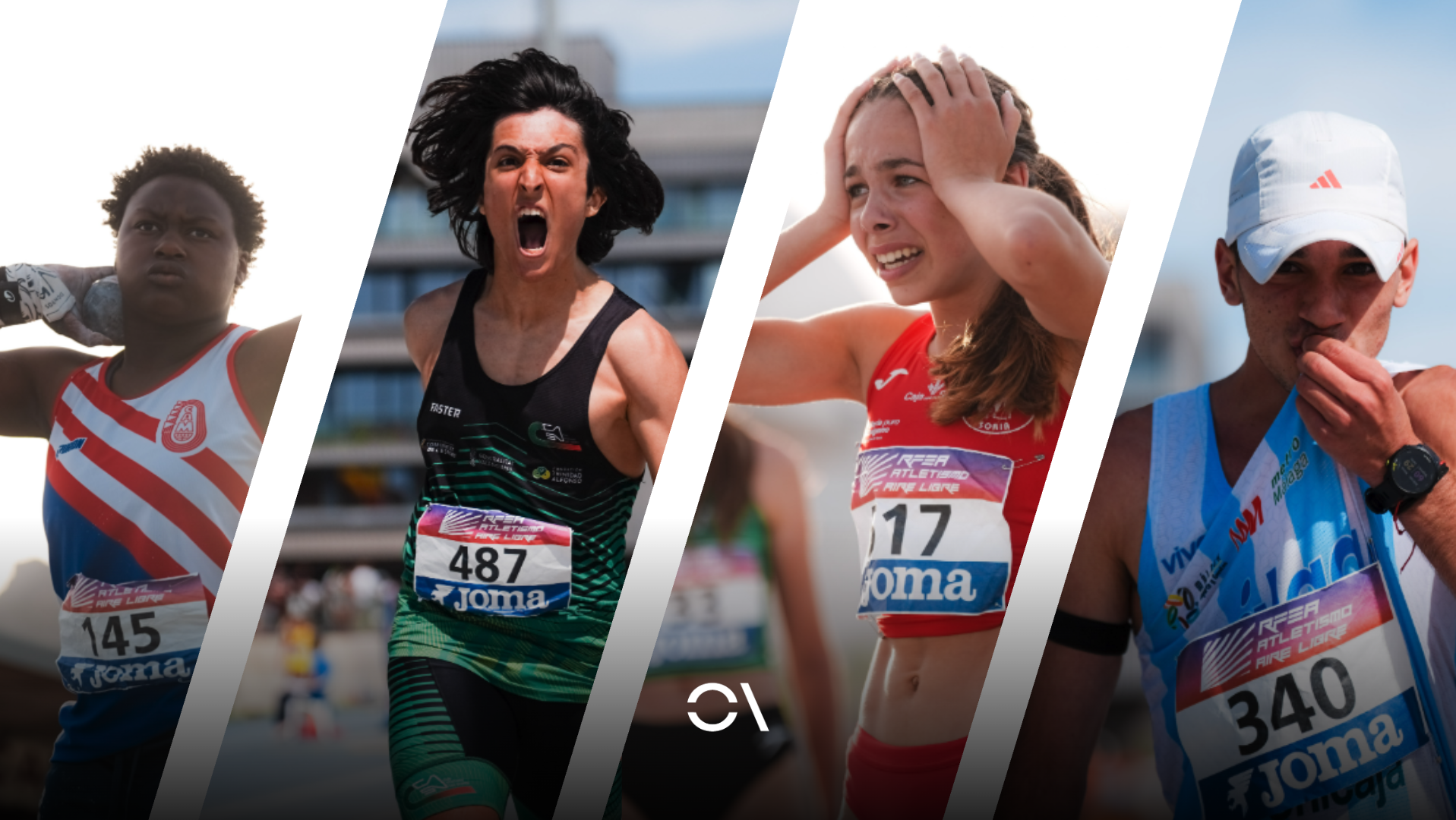 De izquierda a derecha, Anna Recuenco, Josep Gabriel Pastor, Celia Díaz y Marcos Ruiz, algunos de los campeones de España Sub16 2026. SPORTMEDIA.