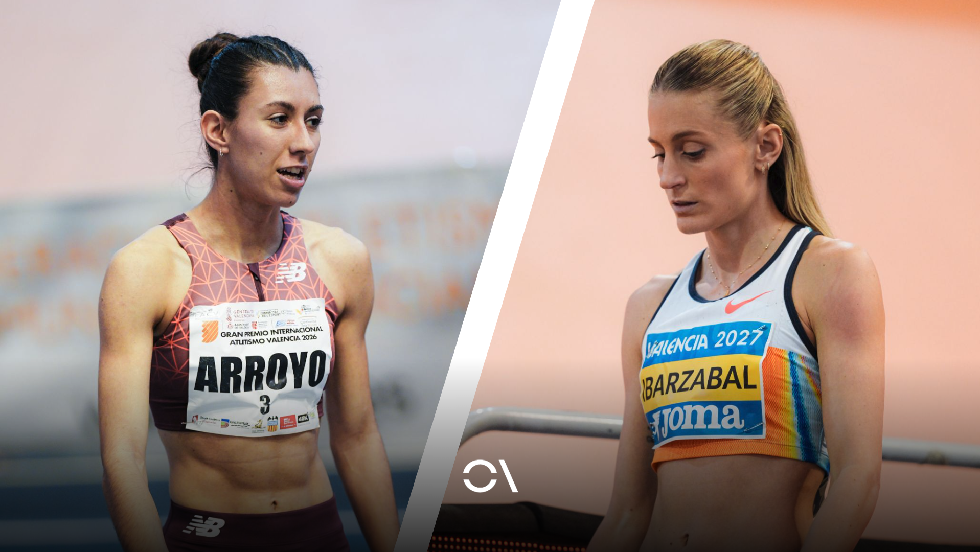 Rocío Arroyo y Lorea Ibarzabal fueron las dos protagonistas del Meeting de Guadalajara sin ni siquiera correr la carrera. SPORTMEDIA.