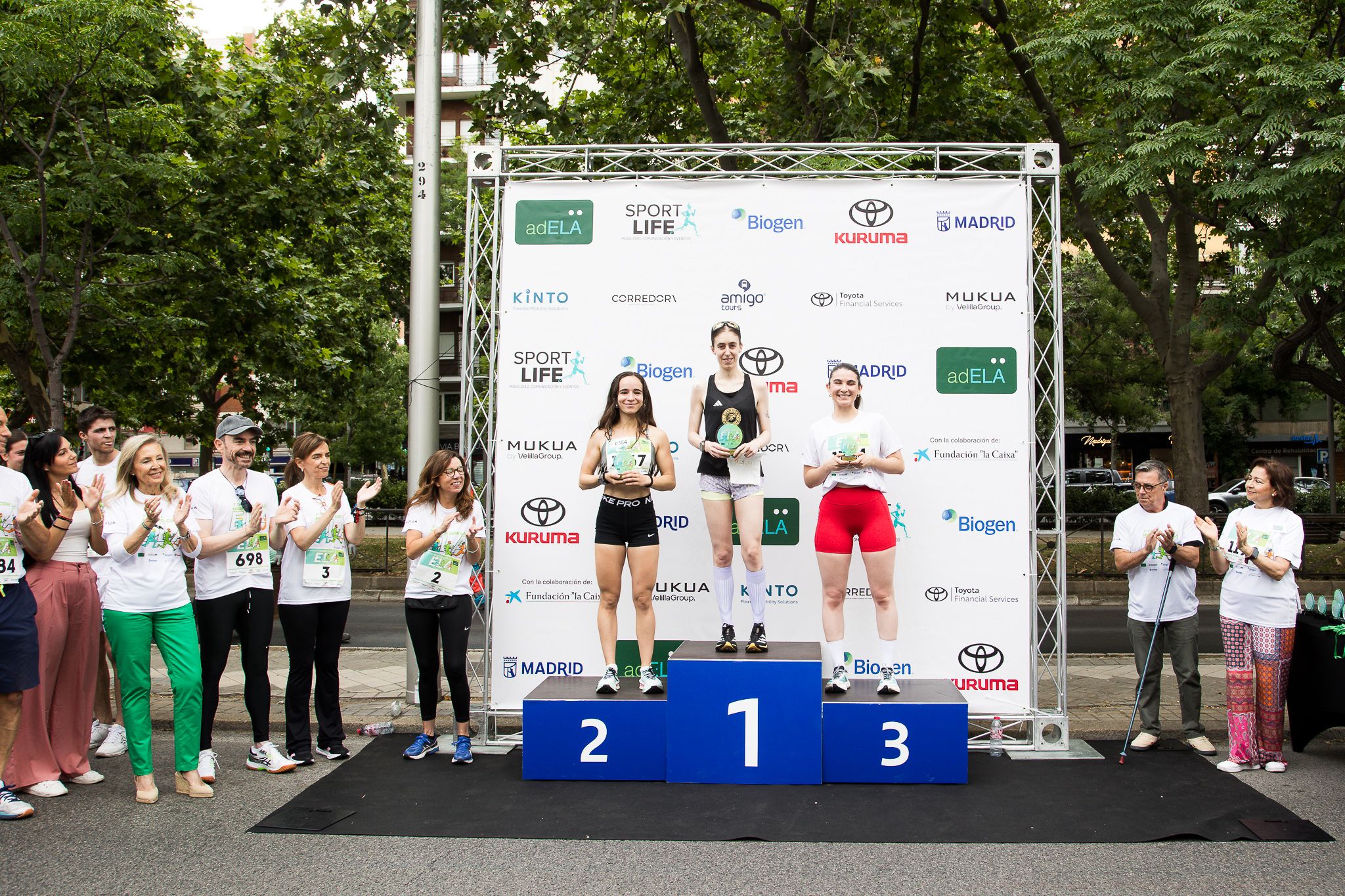 Fotos de la entrega de premios de la III Carrera Madrid con la ELA. LateMiLente 2
