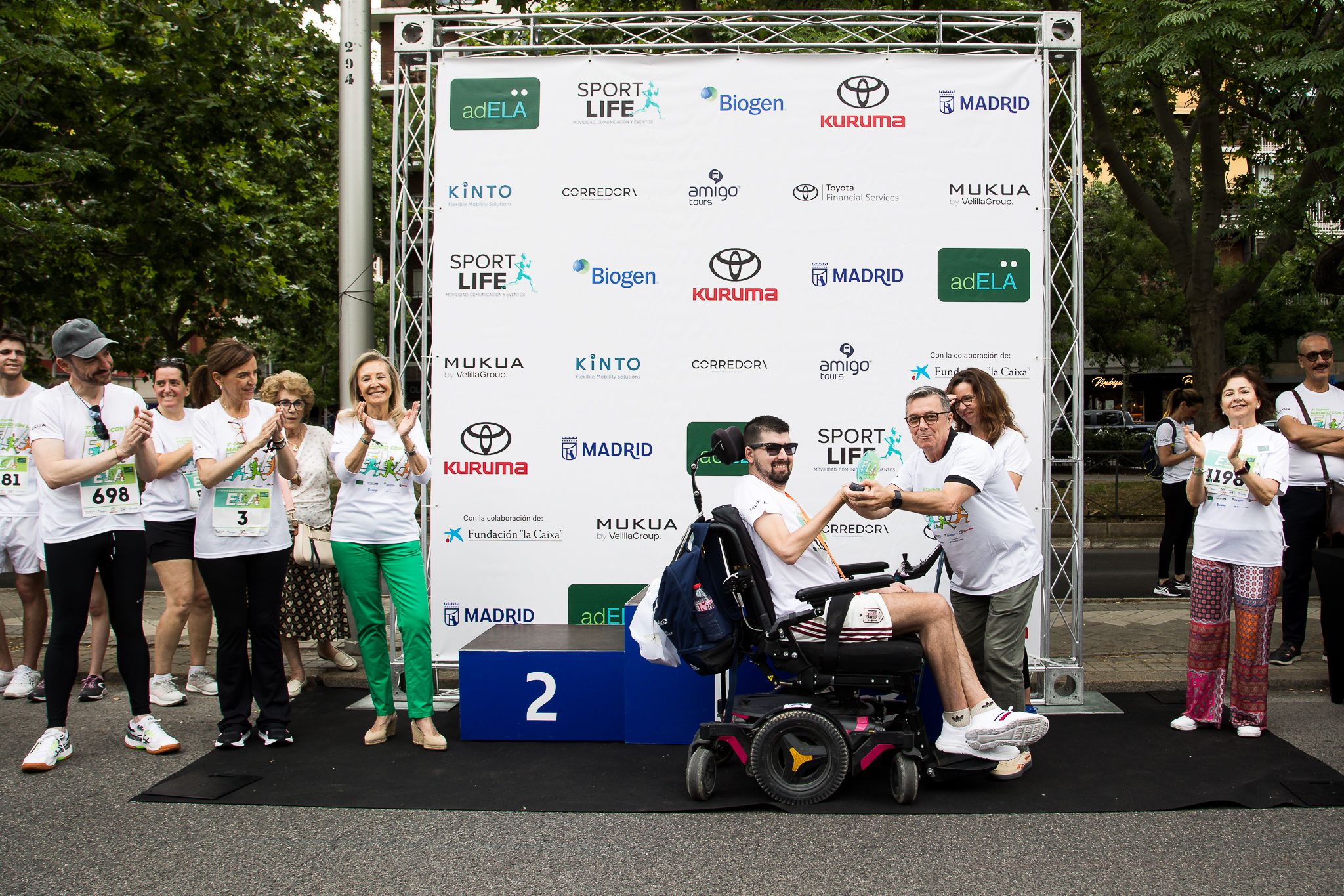 Fotos de la entrega de premios de la III Carrera Madrid con la ELA. LateMiLente 21