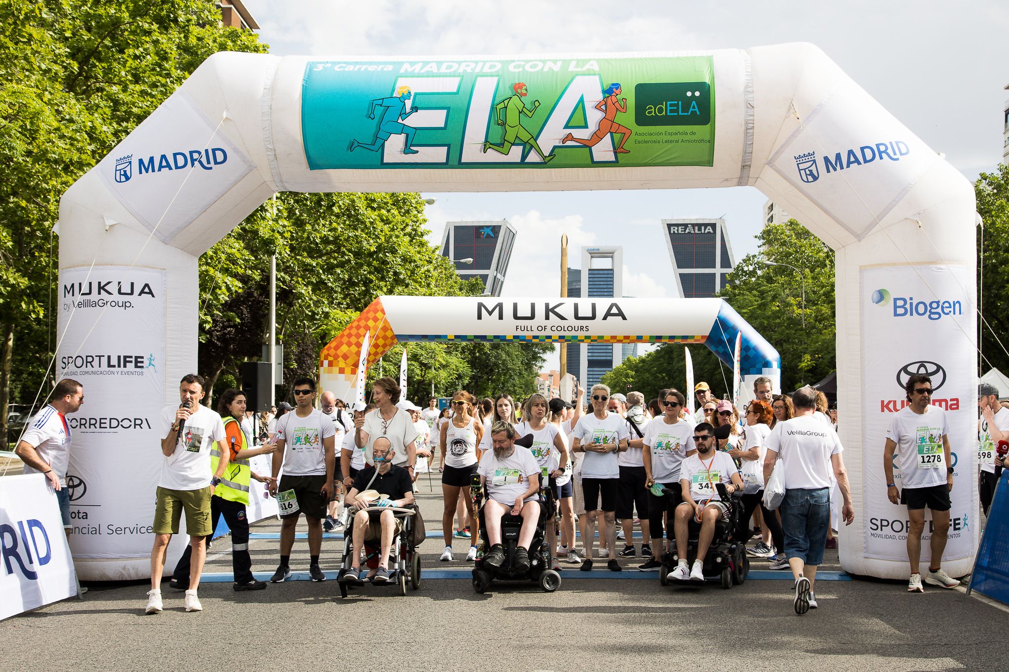 Fotos de la Carrera de la superación en la III Carrera Madrid con la ELA. LateMiLente 2