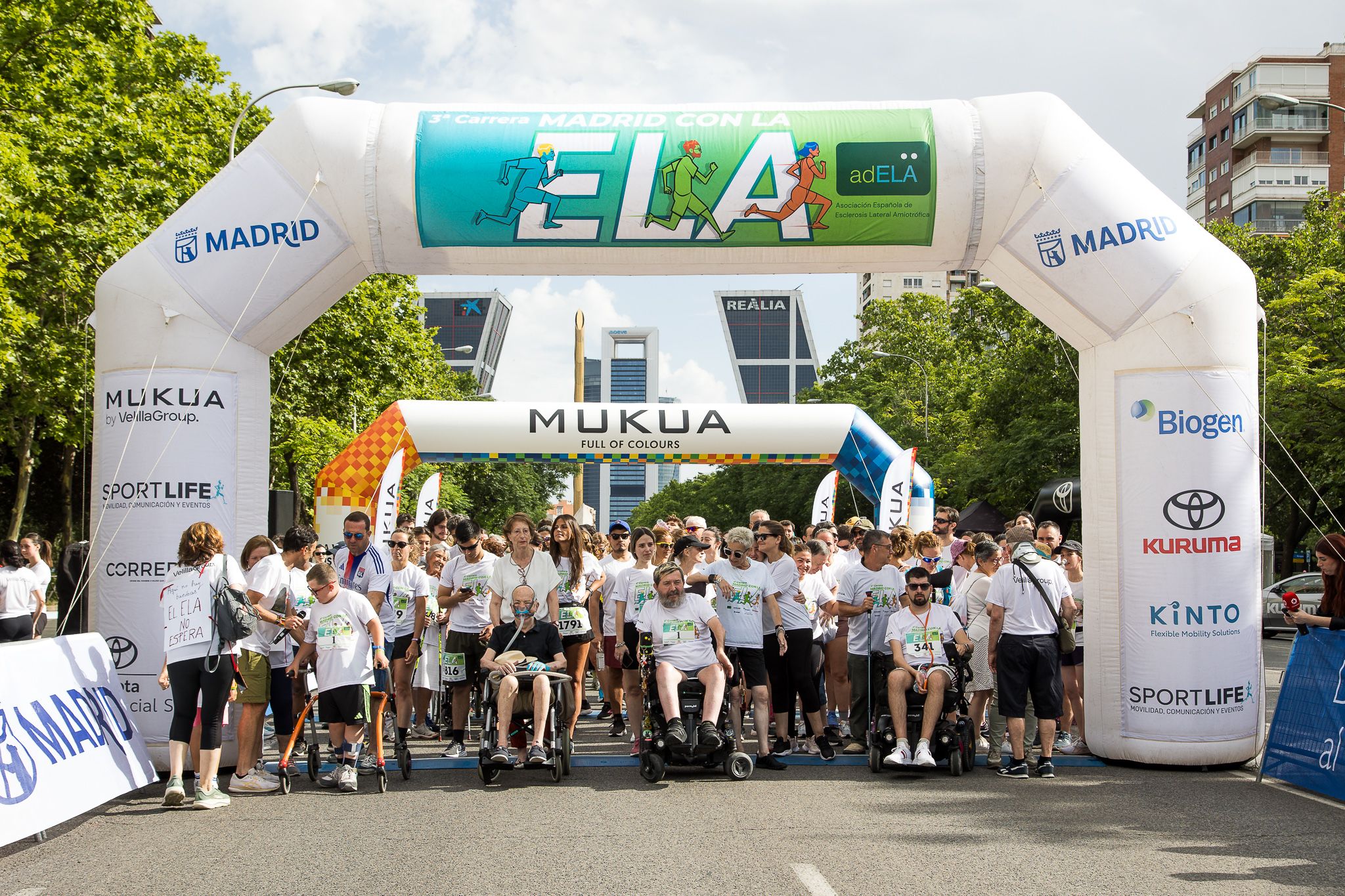Fotos de la Carrera de la superación en la III Carrera Madrid con la ELA. LateMiLente 4