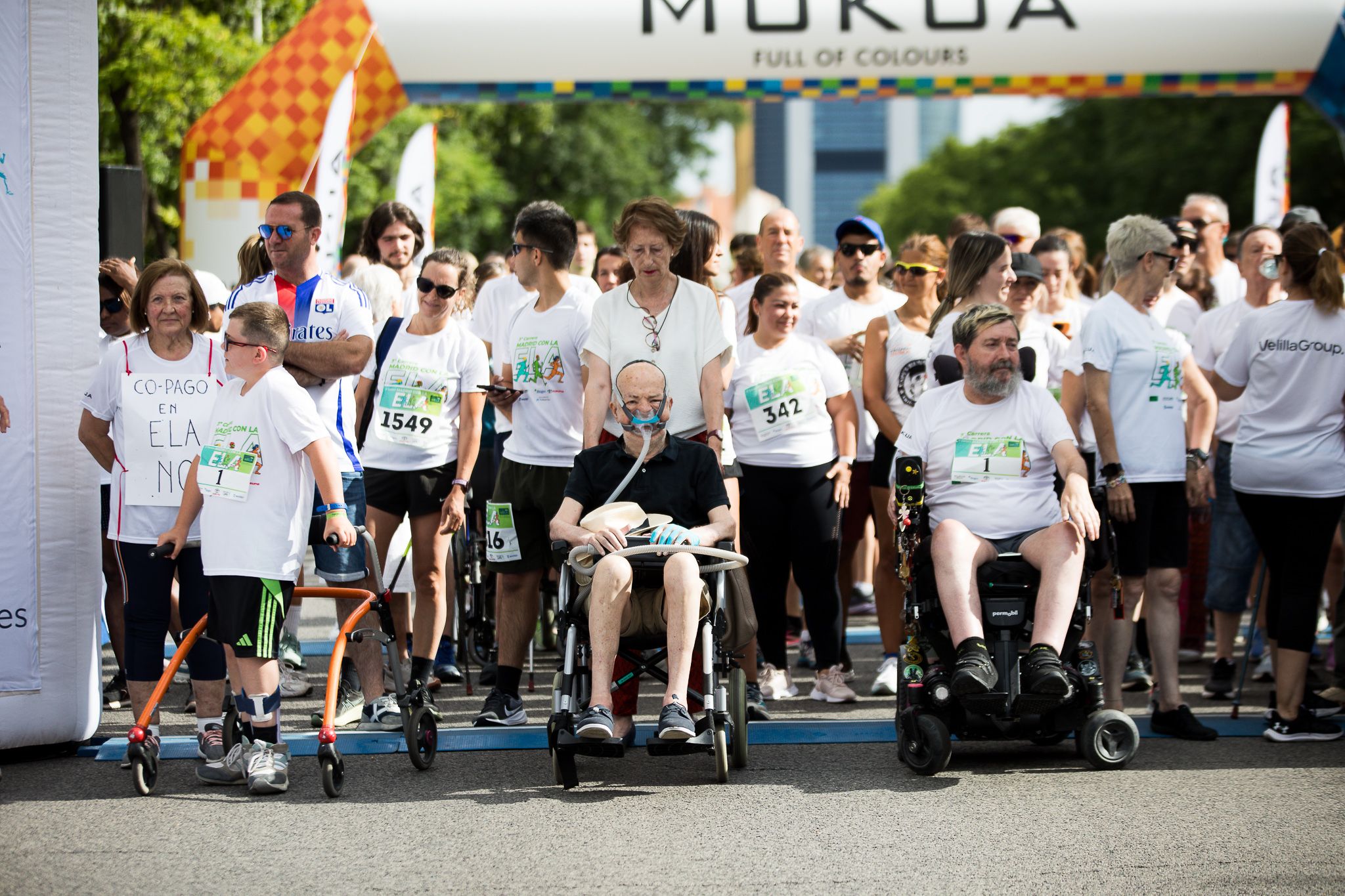 Fotos de la Carrera de la superación en la III Carrera Madrid con la ELA. LateMiLente 5
