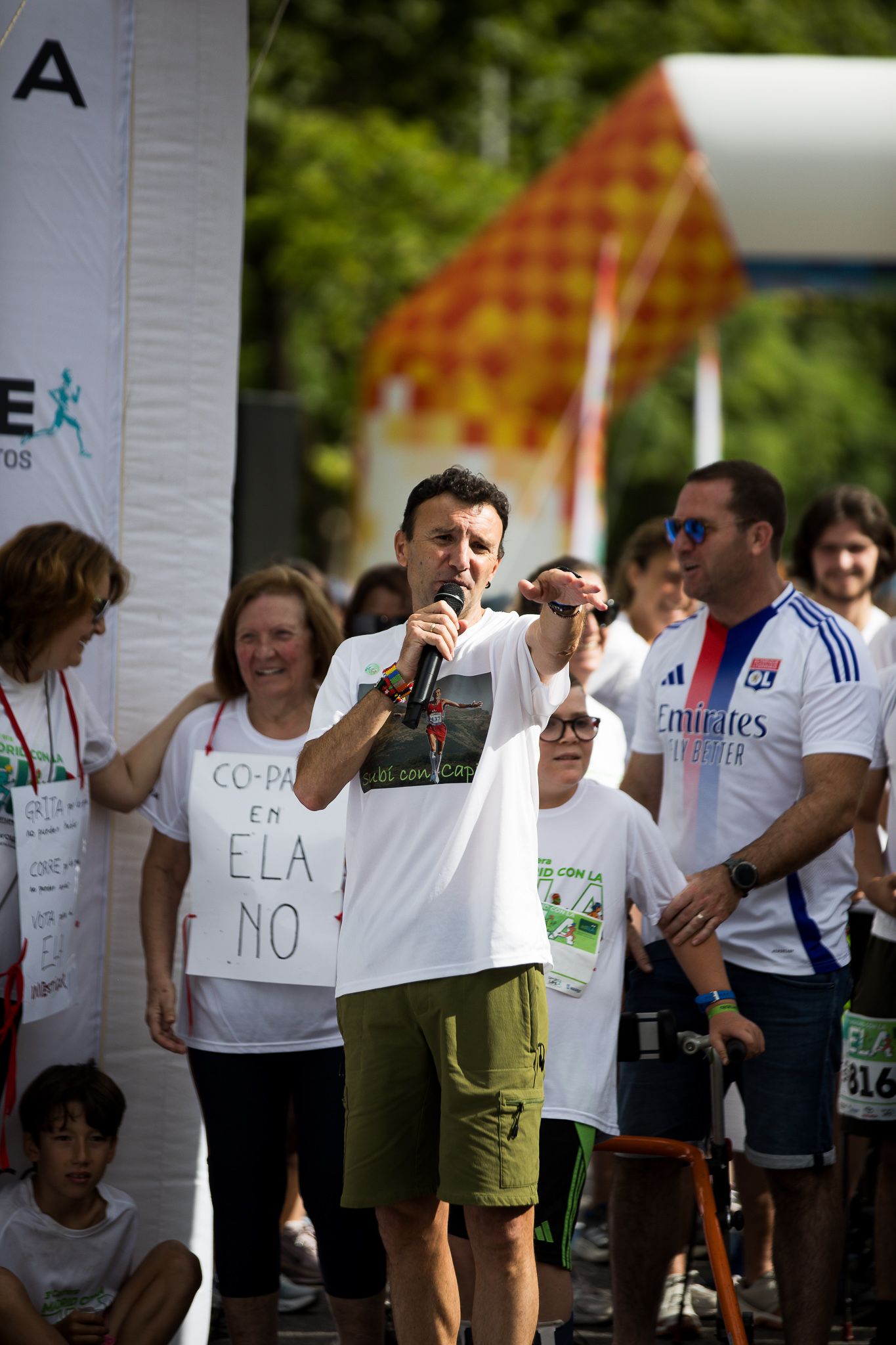 Fotos de la Carrera de la superación en la III Carrera Madrid con la ELA. LateMiLente 8