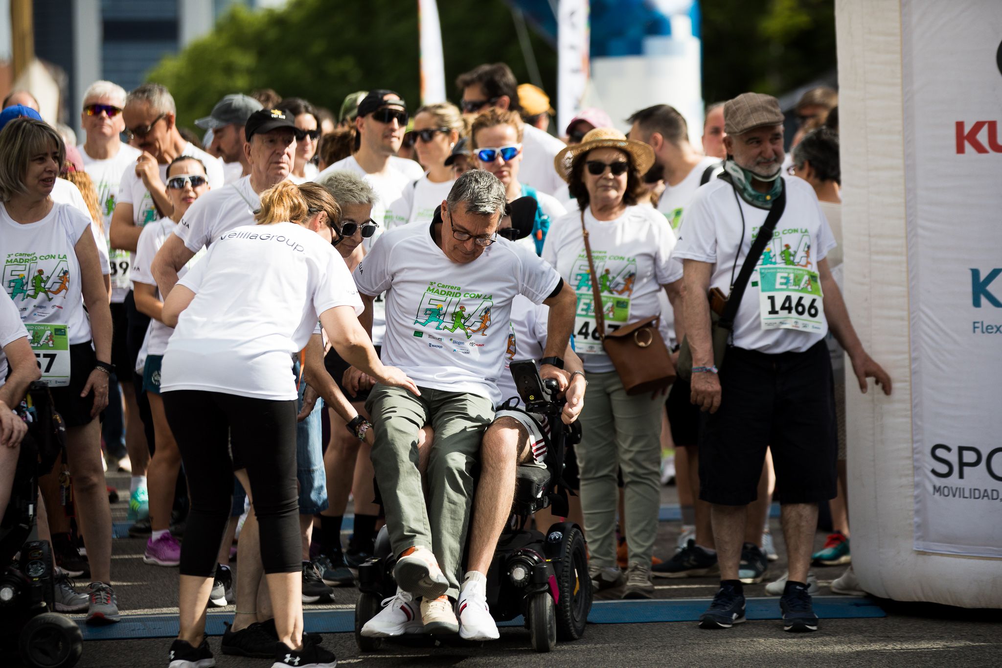 Fotos de la Carrera de la superación en la III Carrera Madrid con la ELA. LateMiLente 10