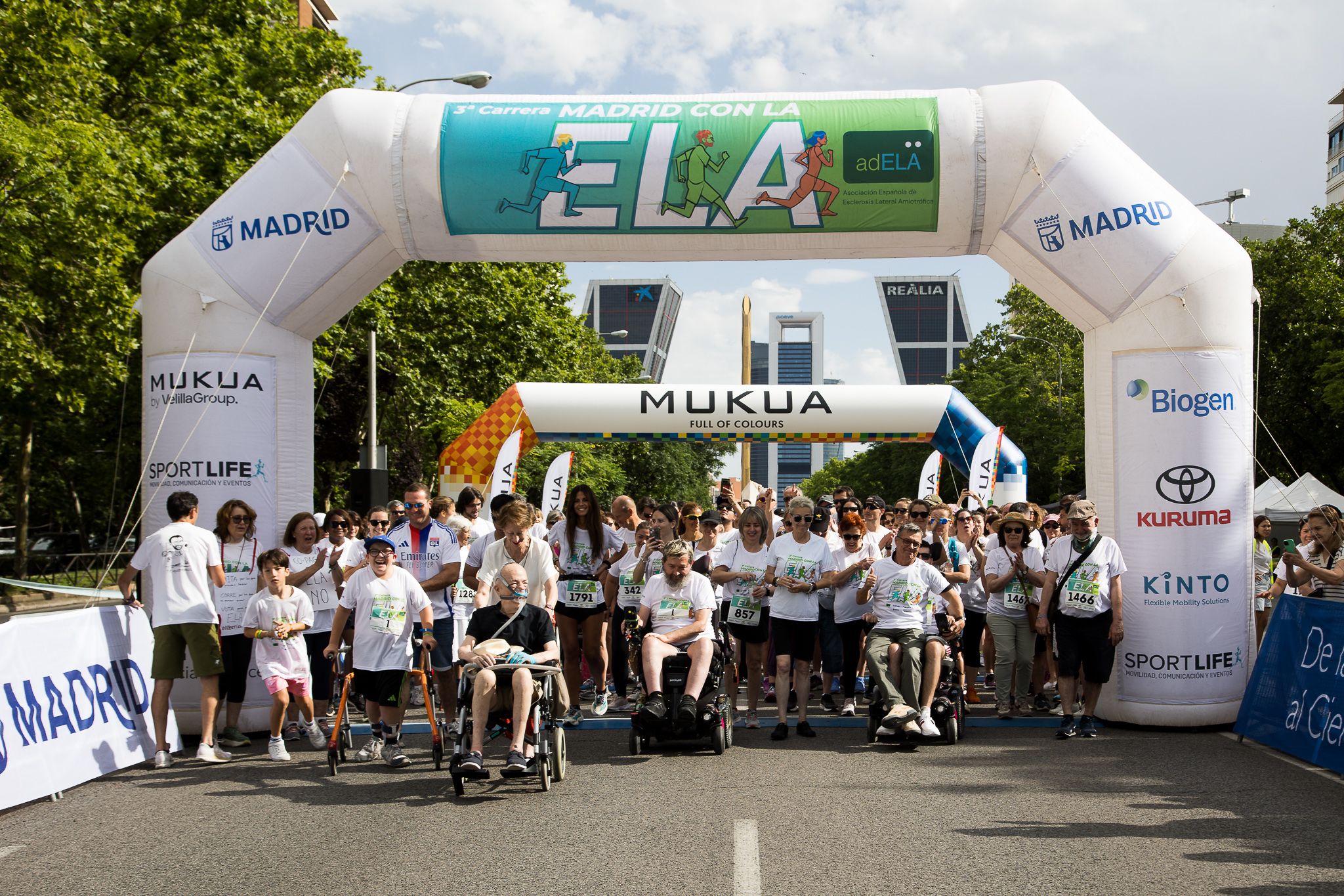 Fotos de la Carrera de la superación en la III Carrera Madrid con la ELA. LateMiLente 12
