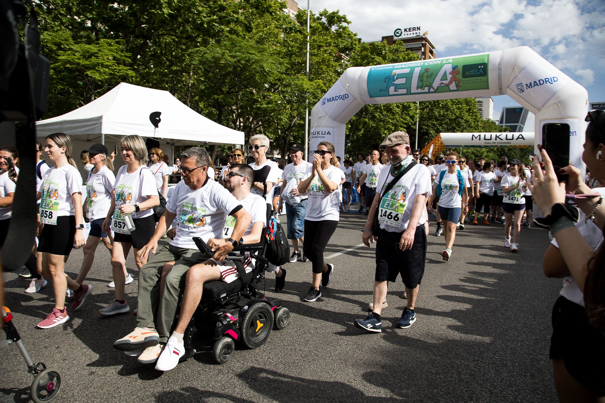 Fotos de la Carrera de la superación en la III Carrera Madrid con la ELA. LateMiLente 15