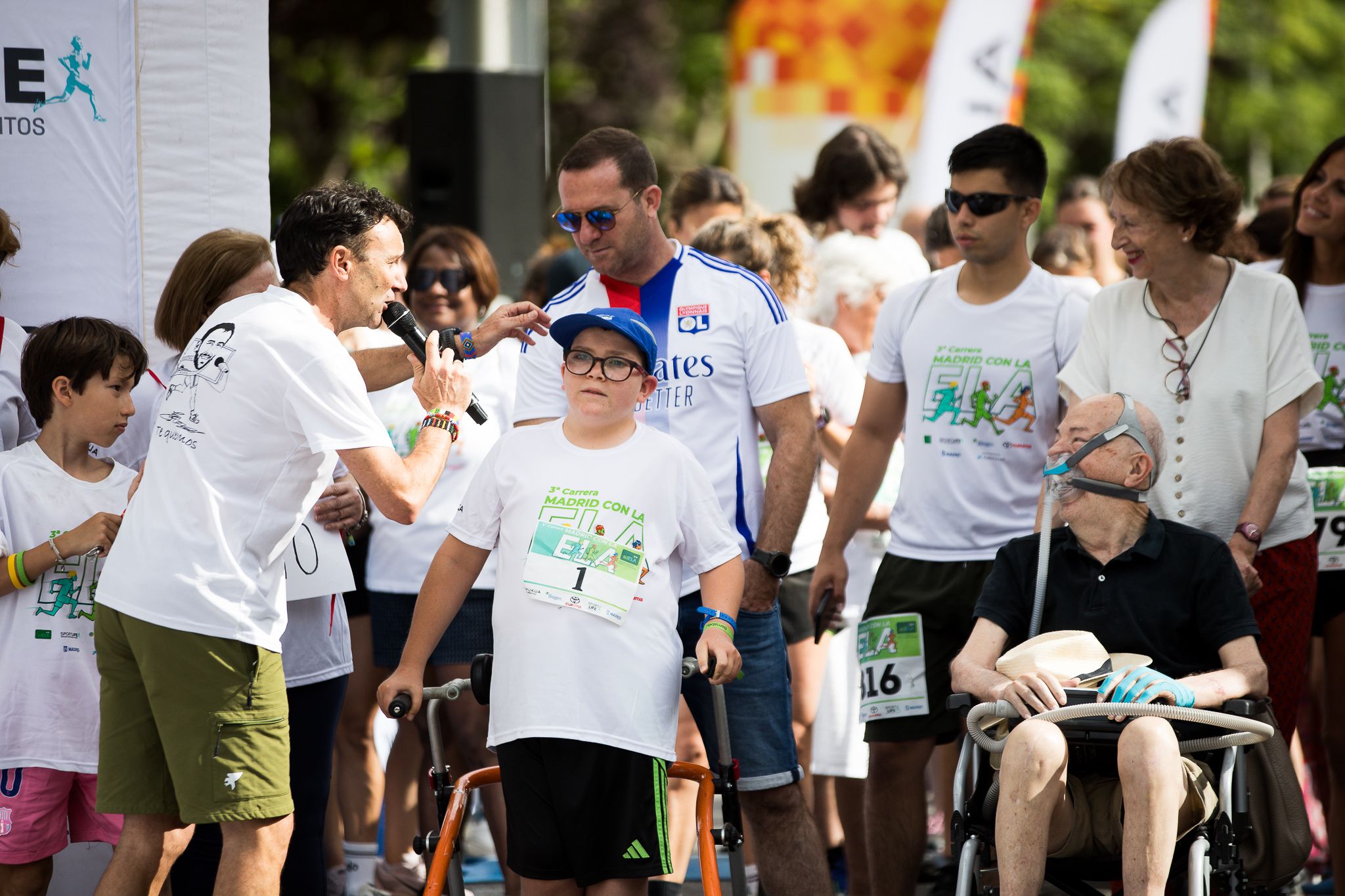 Fotos de la Carrera de la superación en la III Carrera Madrid con la ELA. LateMiLente 17
