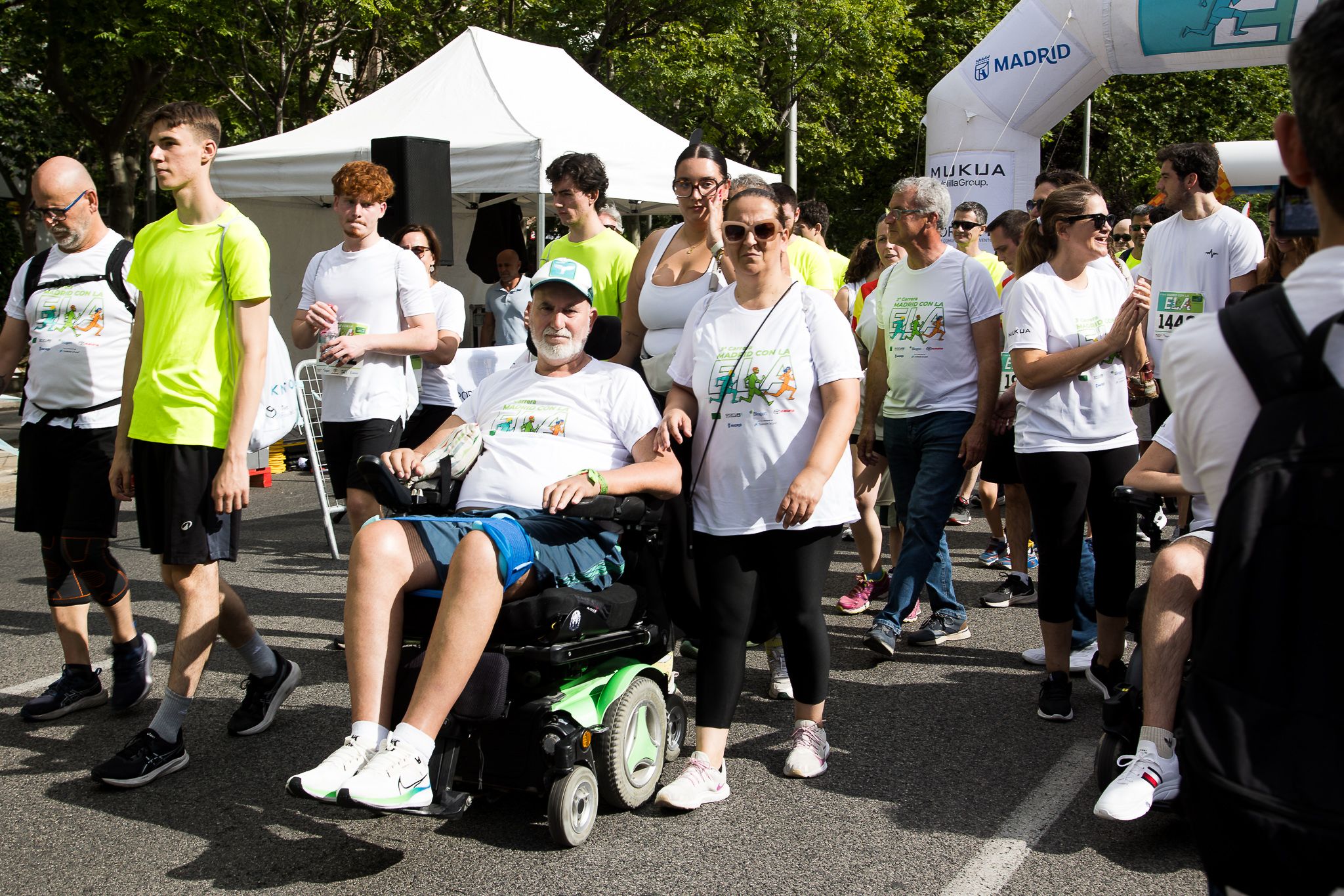 Fotos de la Carrera de la superación en la III Carrera Madrid con la ELA. LateMiLente 21